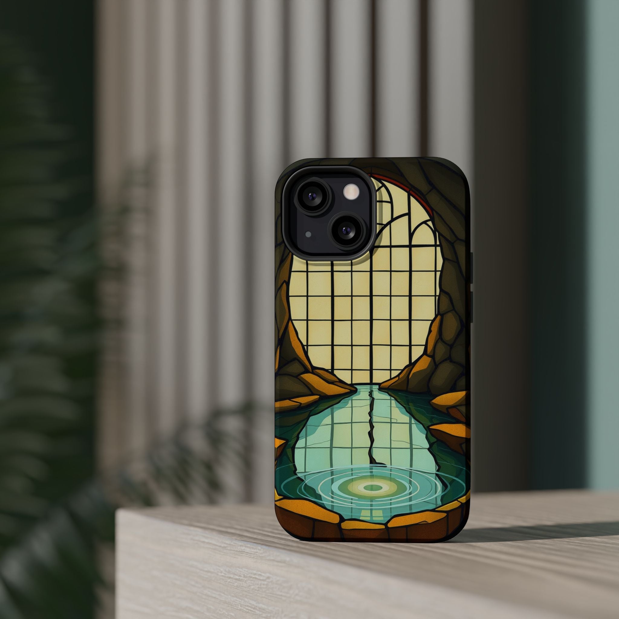 iPhone Tidal Pool Dreamy Design Slim Everyday Designer Case · iPhone Case