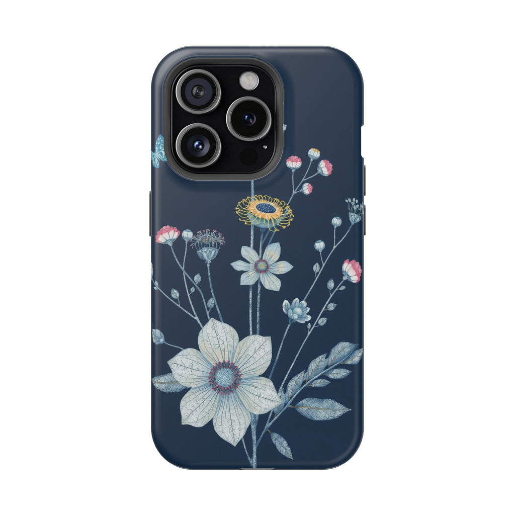 iPhone Vibrant Pressed Botanicals Design Slim Everyday Designer · iPhone Case