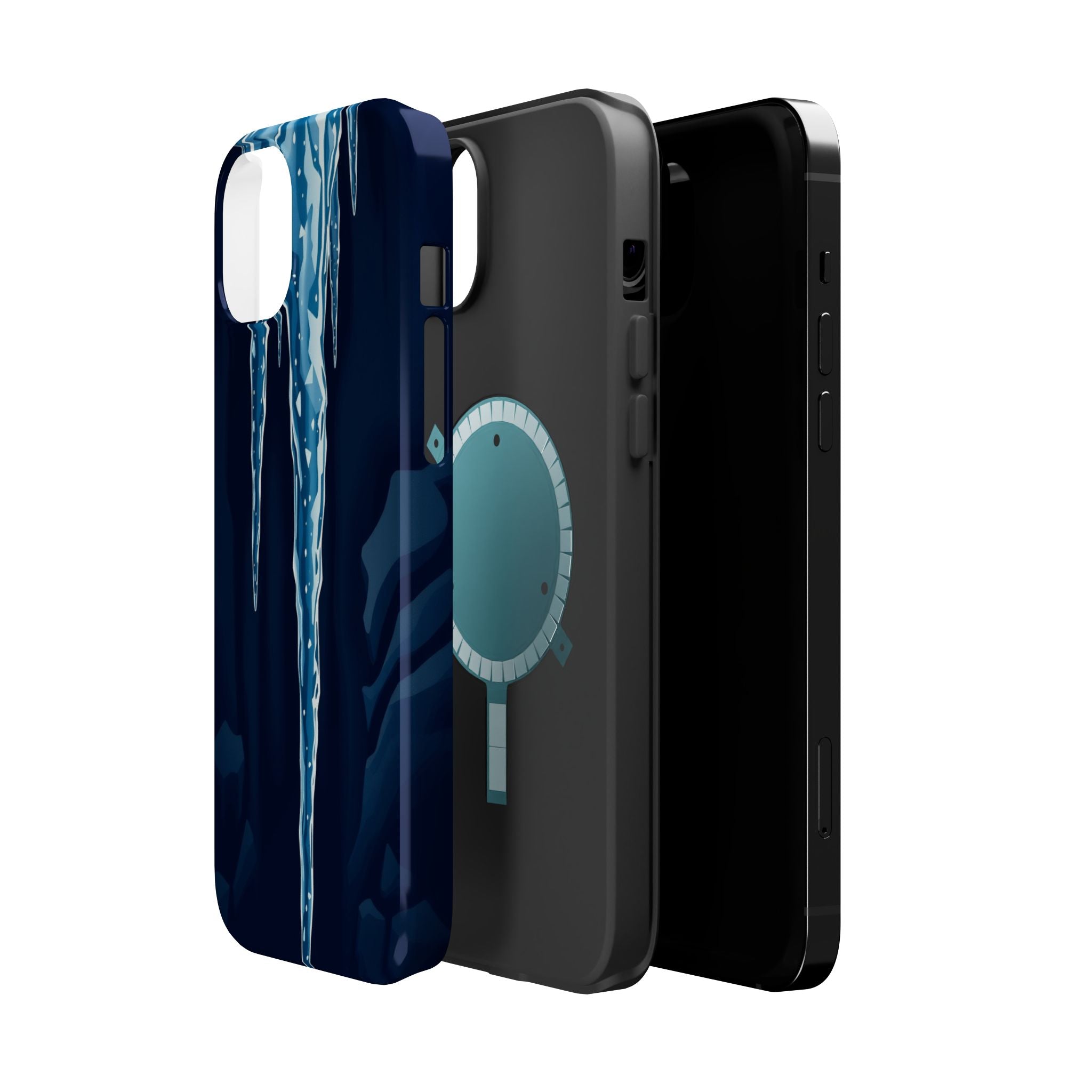 iPhone Vibrant Icicle Formation Design Slim Everyday Designer Case · iPhone Case