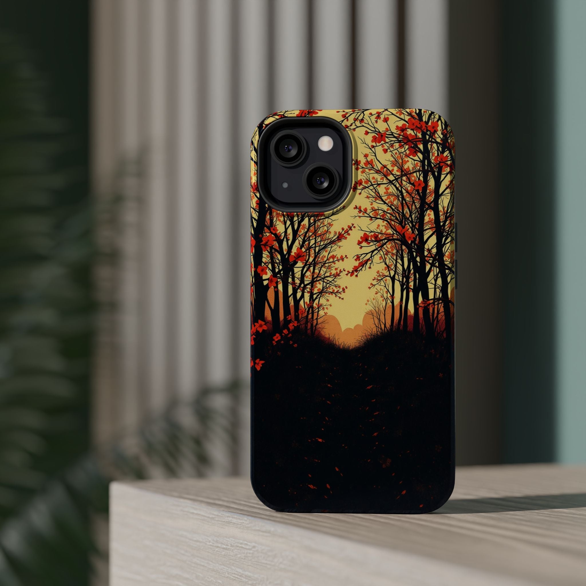 iPhone Dreamy Blossom Trail Design Bold Modern Everyday Snap Case · iPhone Case
