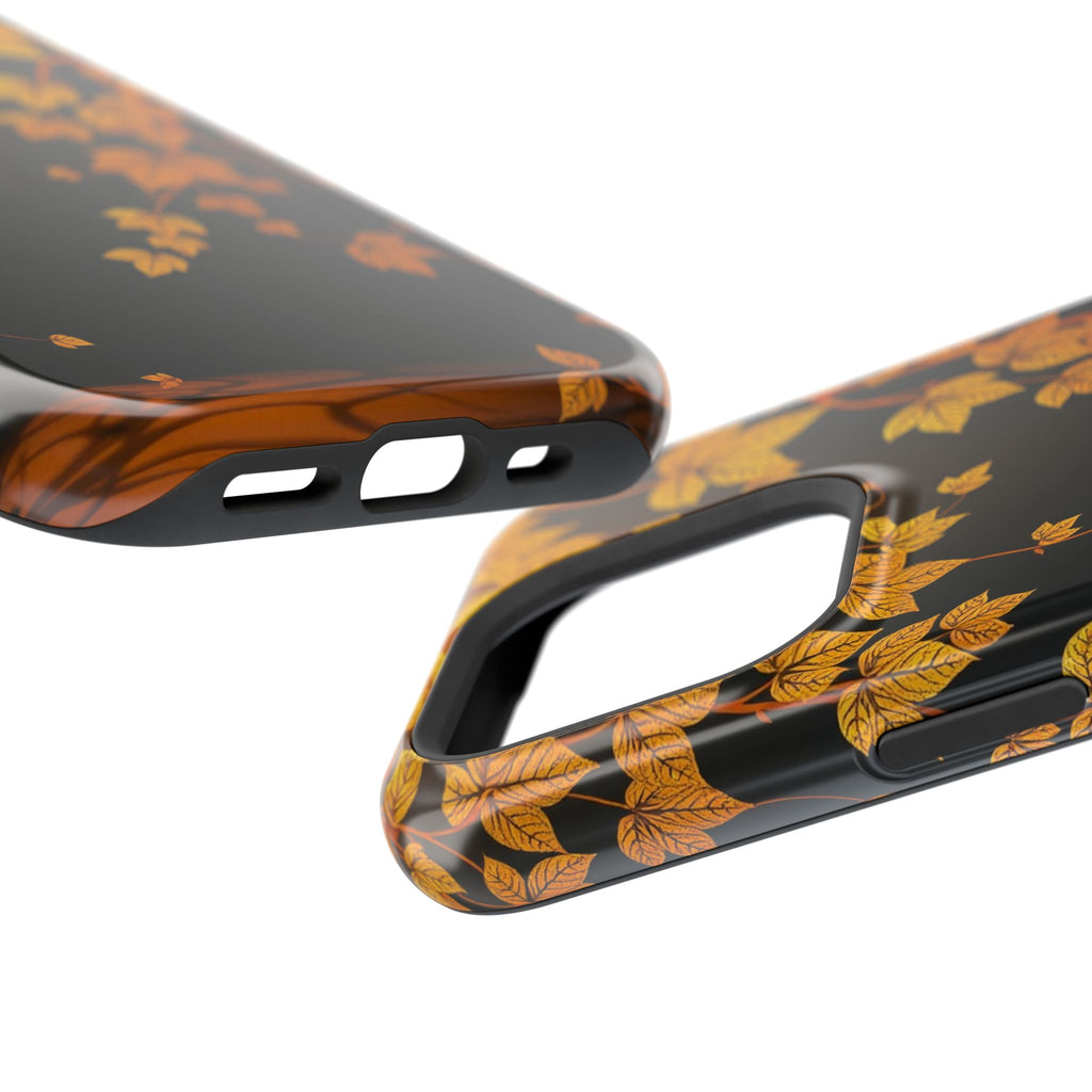 iPhone Mustard And Rust Art Nouveau Vine Slim Everyday iPhone 14 · iPhone Case