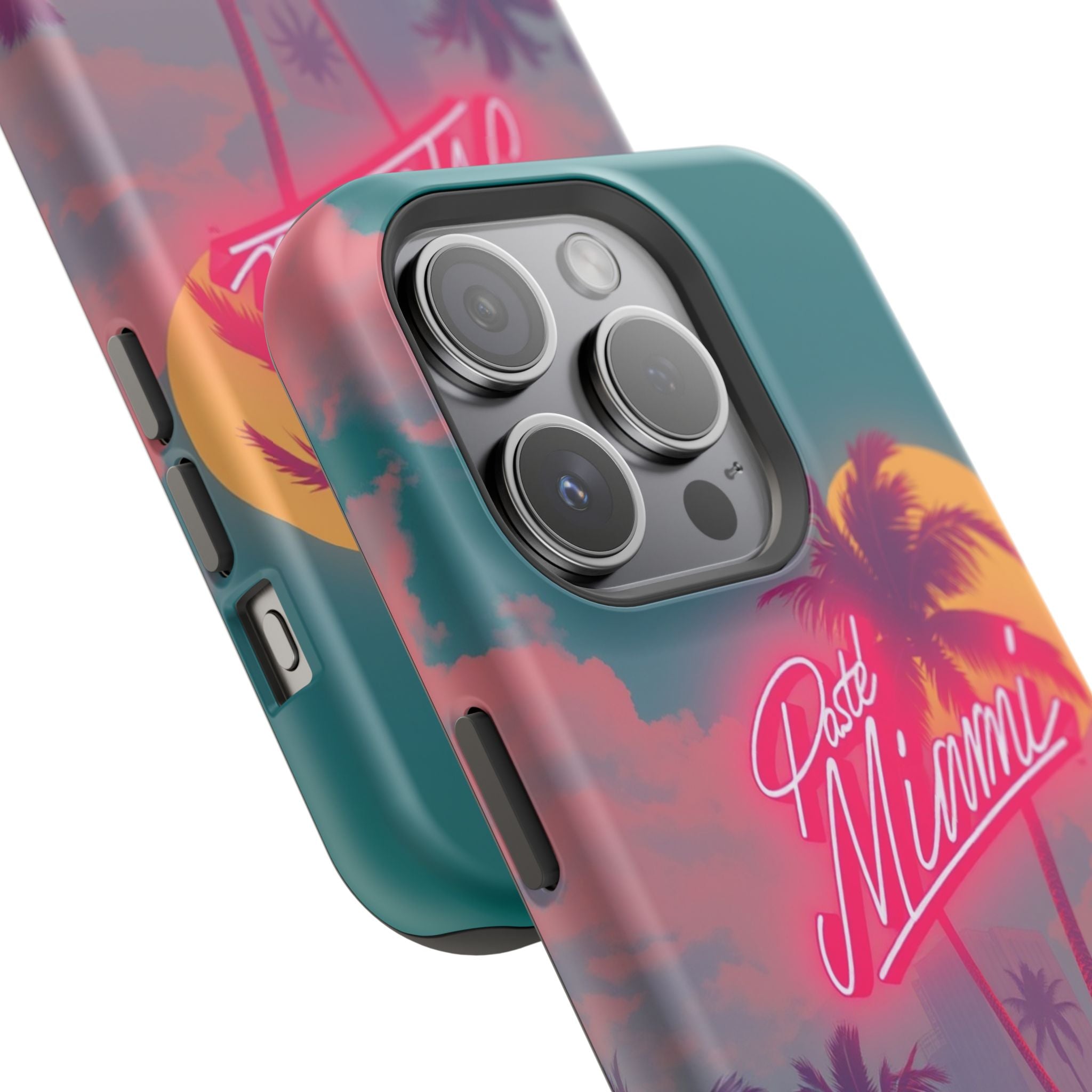 iPhone 1980s Pastel Miami Enchanted Art Slim Everyday Designer Case · iPhone Cas