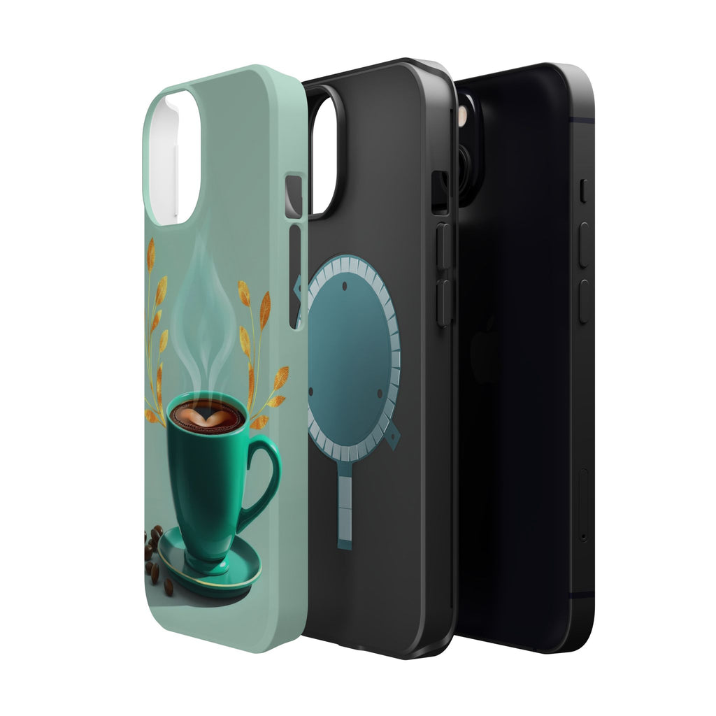 iPhone Radiant Emotional Support Coffee Design Soft Finish Everyday Case · iPhon