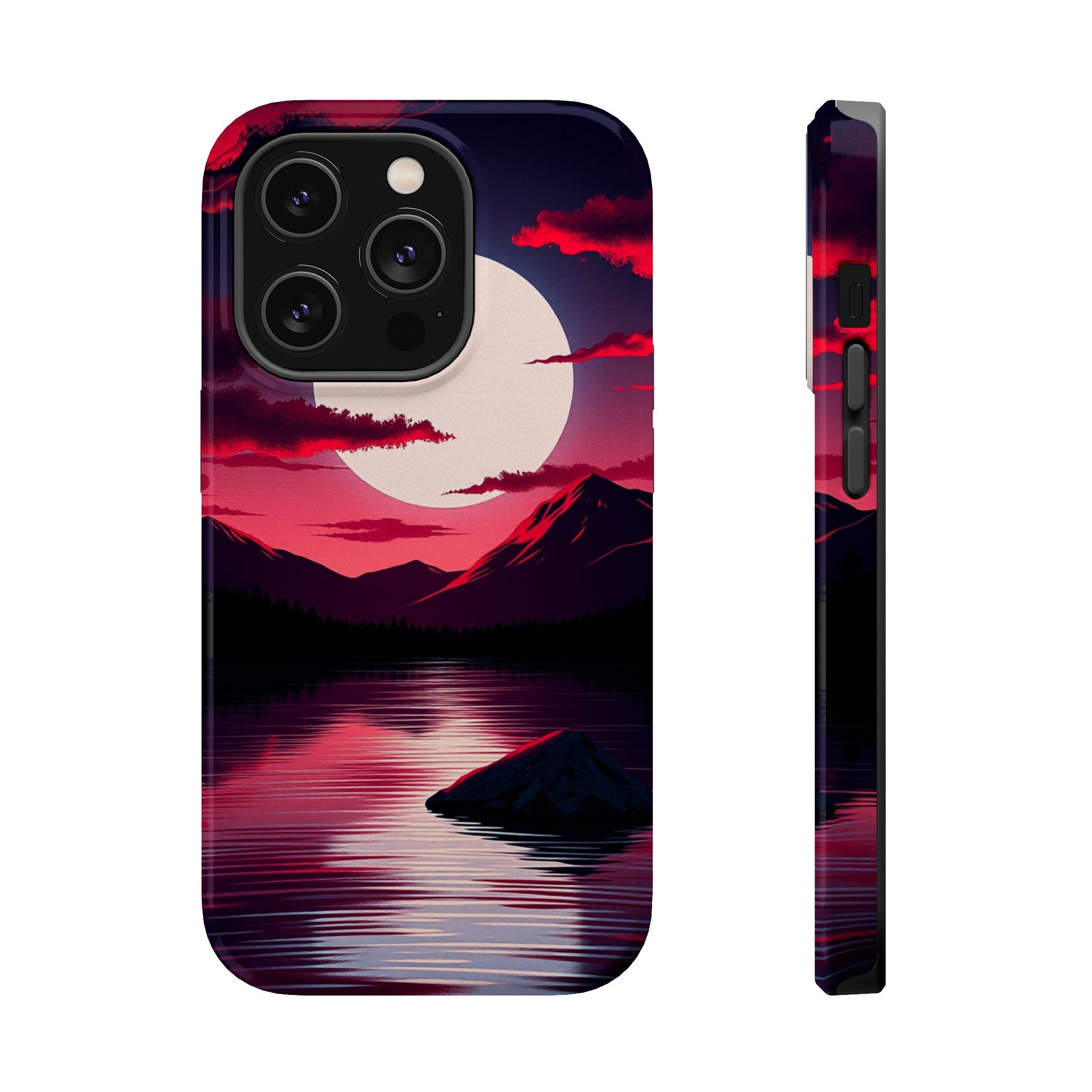 iPhone Vibrant Lake at Twilight Design Slim Everyday iPhone 20 Designer · iPhone