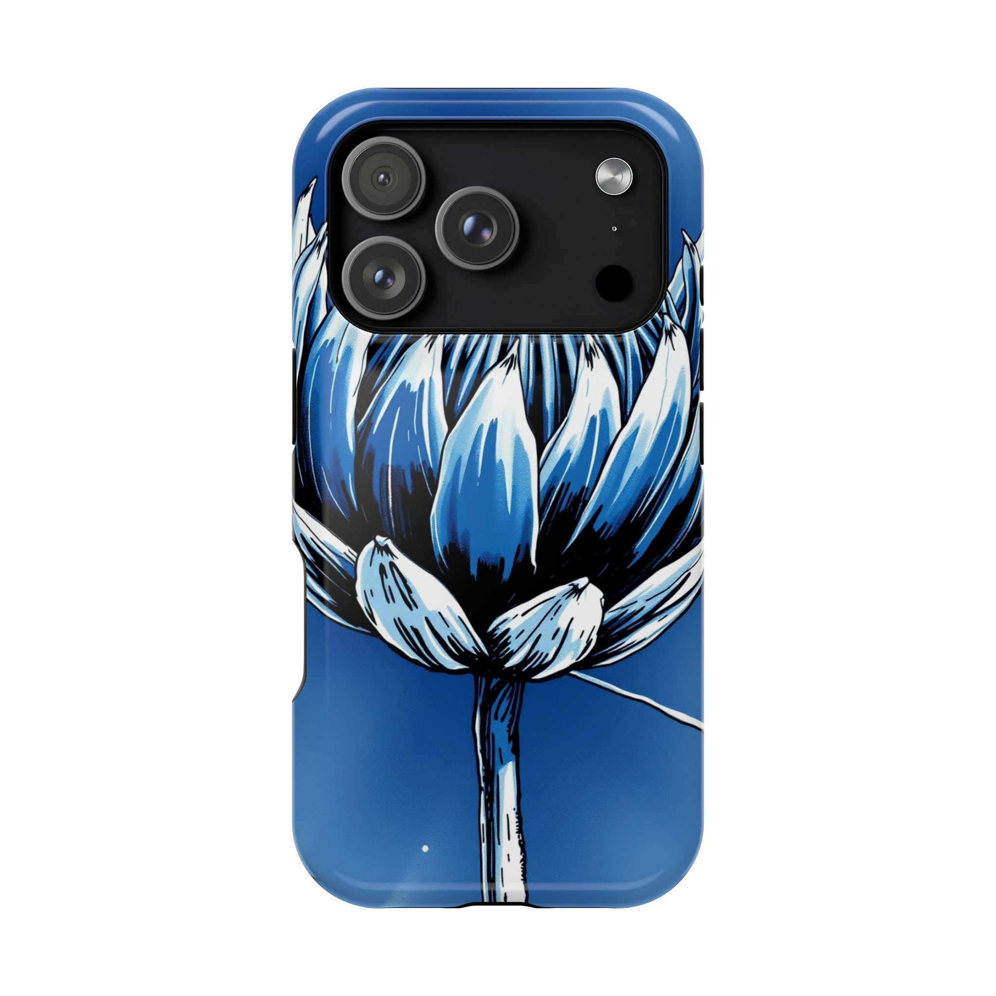 iPhone Protea Bold Hand-Drawn Sketch Slim Everyday Designer Case · iPhone Case