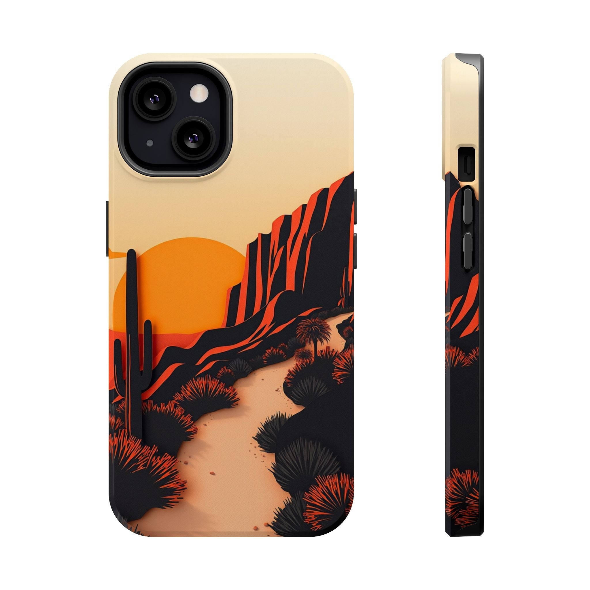 iPhone Serene Mesa Sunset Design 12 Slim Everyday Designer Case · iPhone Case