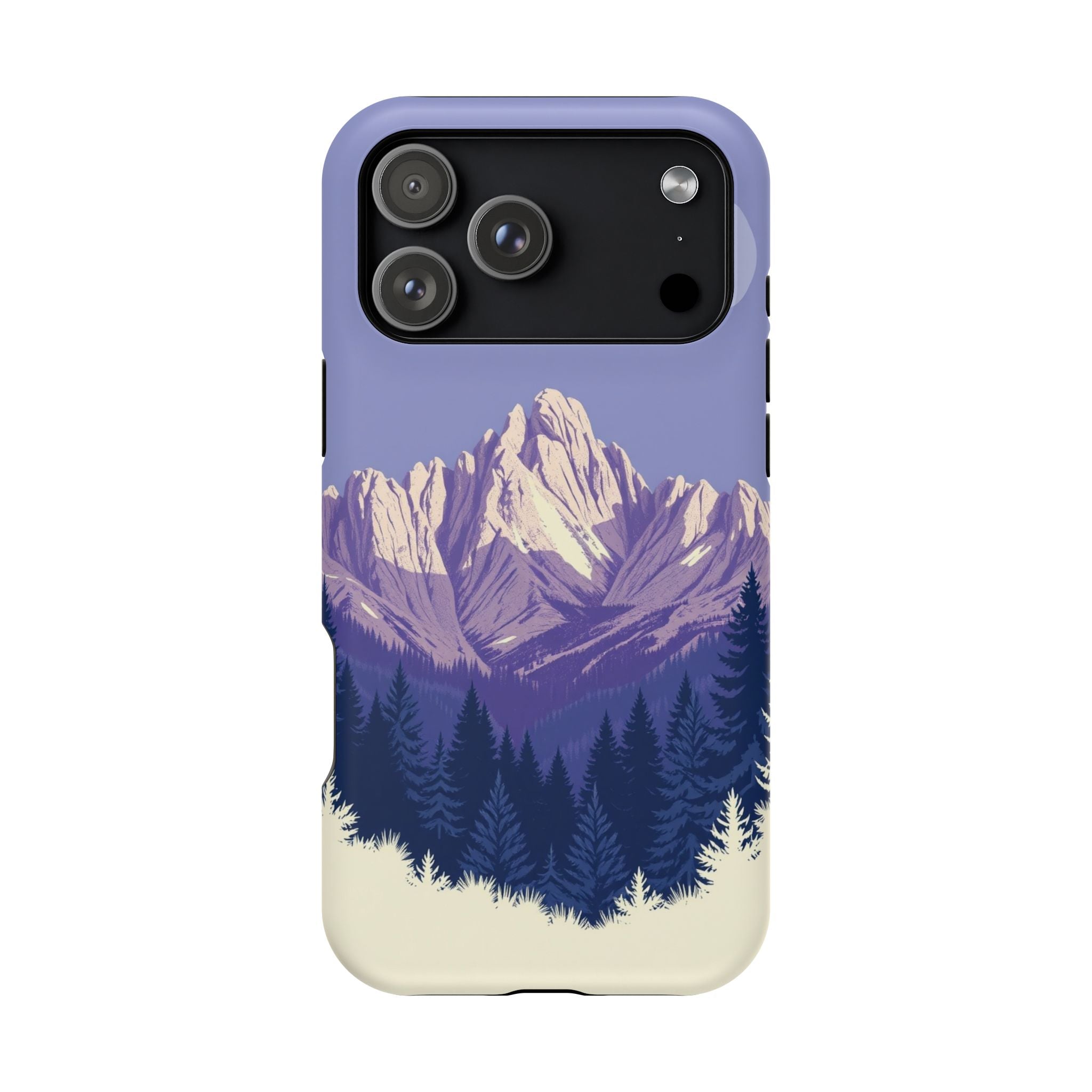 iPhone Pine Ridge Serene Design Slim Everyday Designer Case · iPhone Case