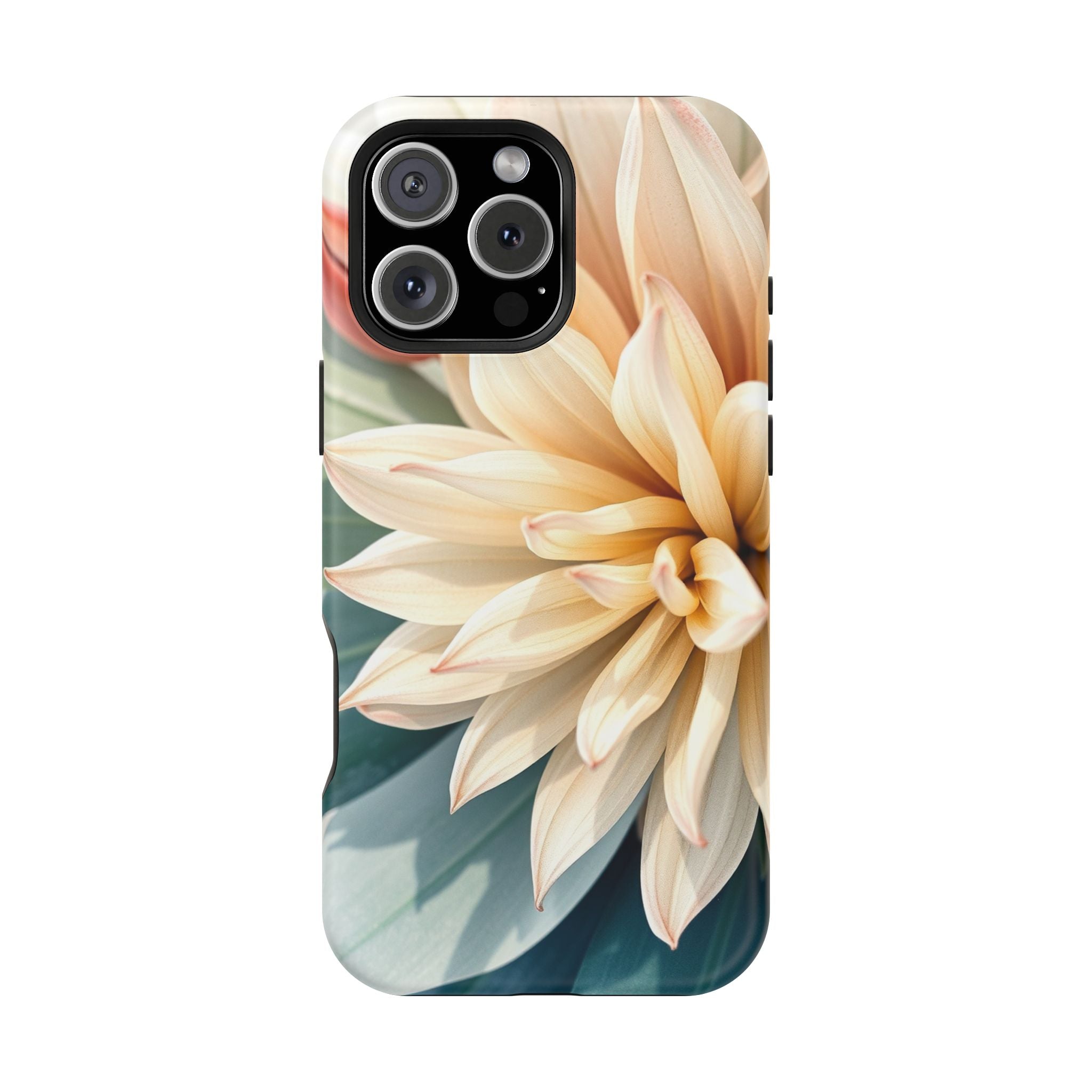 iPhone Neon Floral Radiant Design Clean Minimal Snap Case · iPhone Case