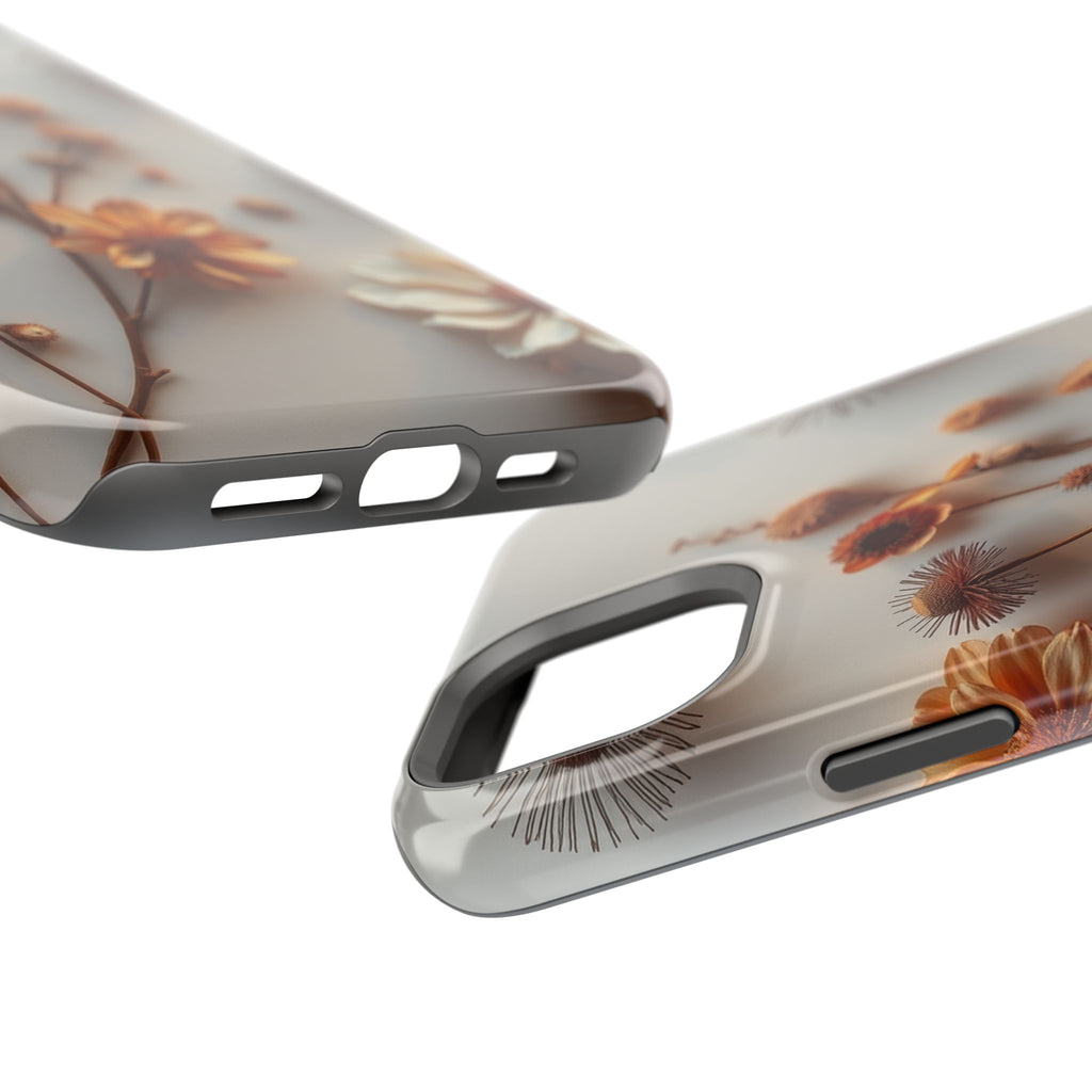 iPhone Dreamy Dried Flower Flat Lay Design Slim iPhone Everyday · iPhone Case
