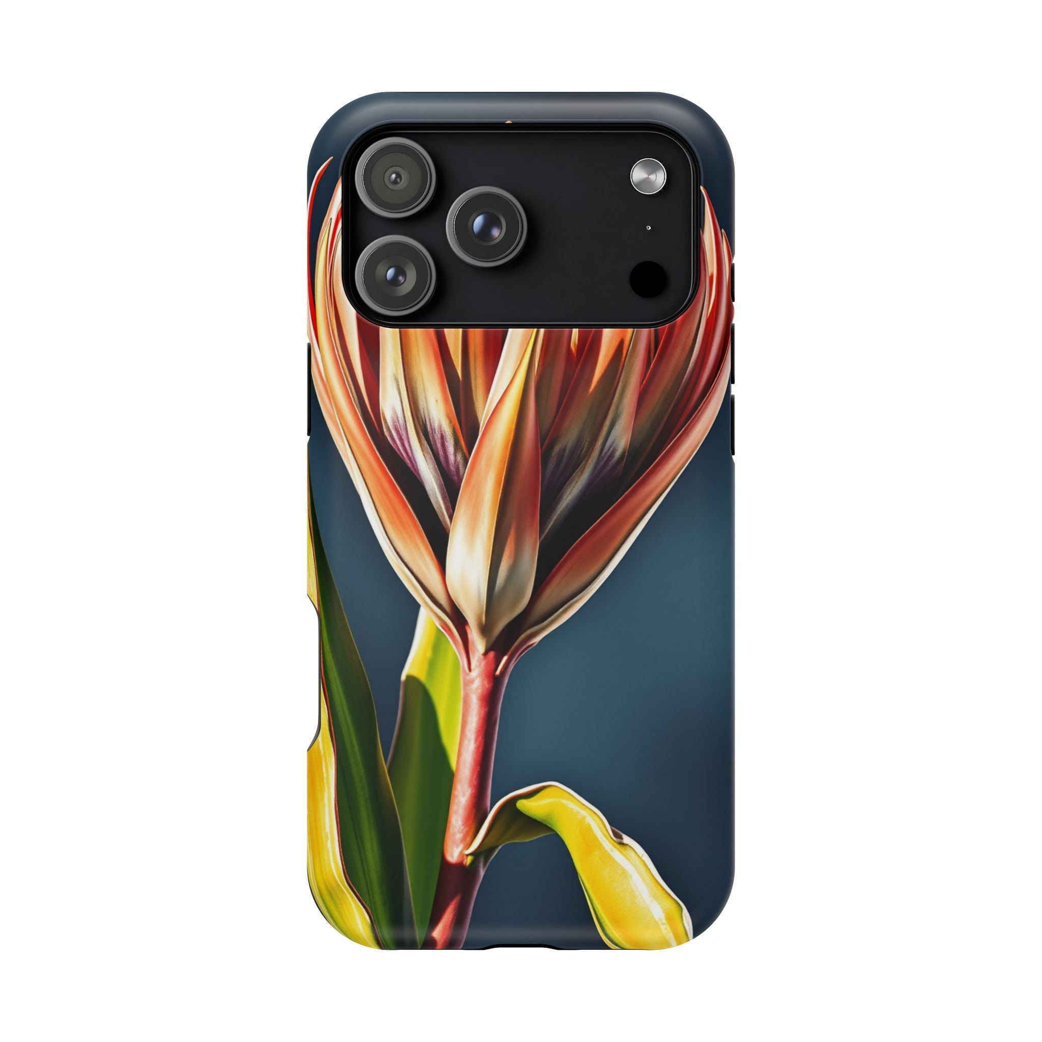 iPhone Protea Bold Vibrant Watercolor Slim Snap Case Ga · iPhone Case