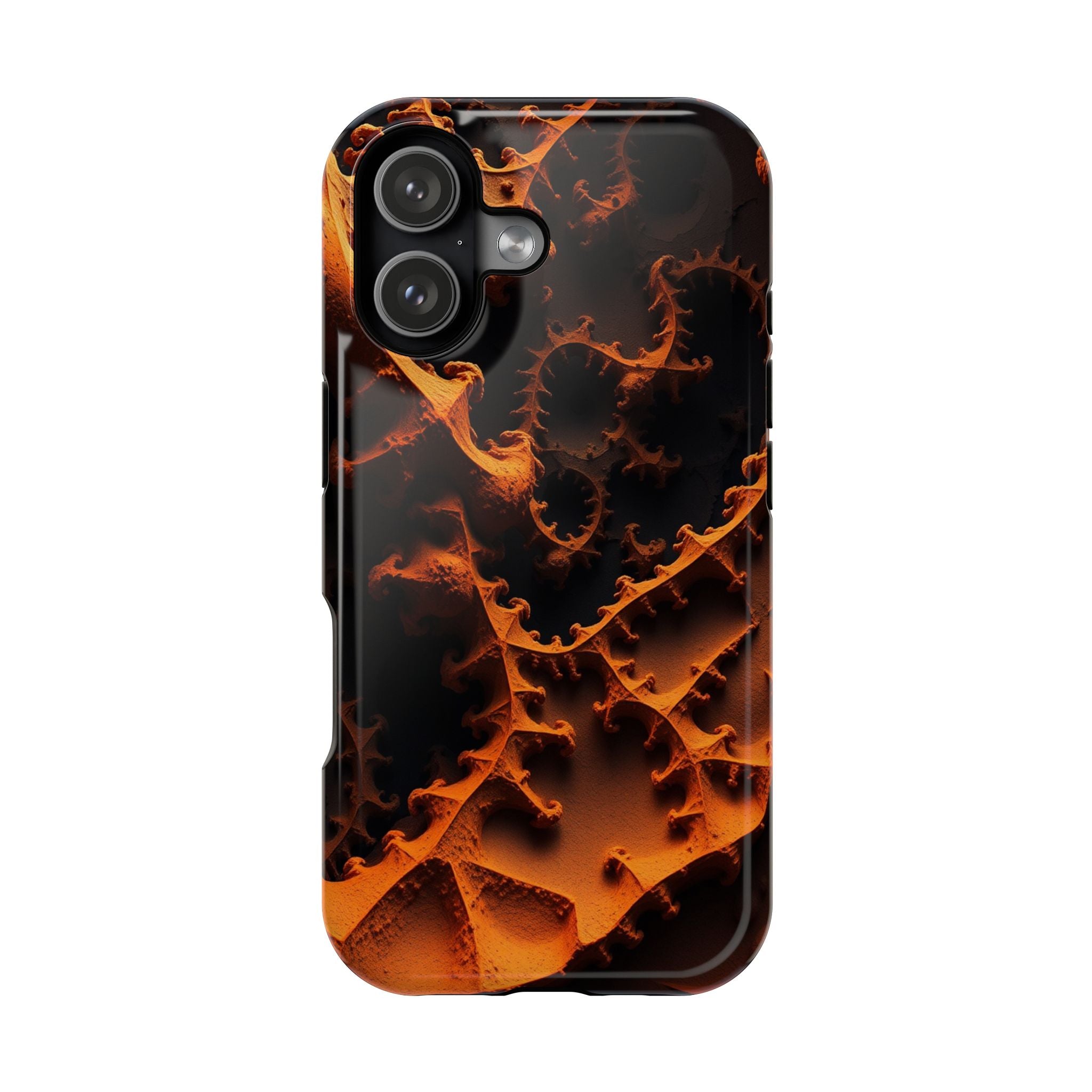 iPhone Radiant Fractal Zoom Design Bold Modern Everyday Snap Case · iPhone Case
