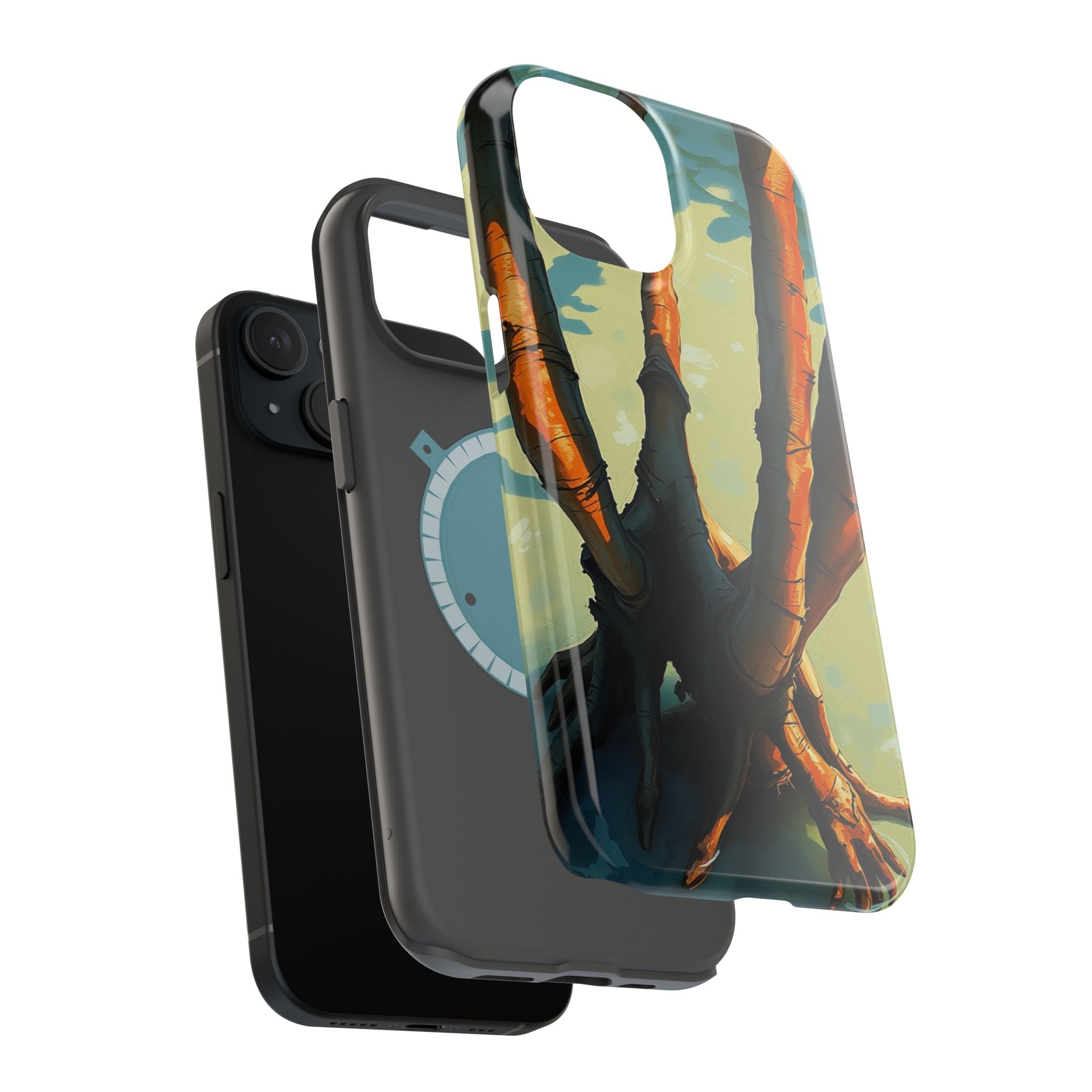 iPhone Mangrove Roots Mystic Art Bold Modern Everyday Snap Case · iPhone Case