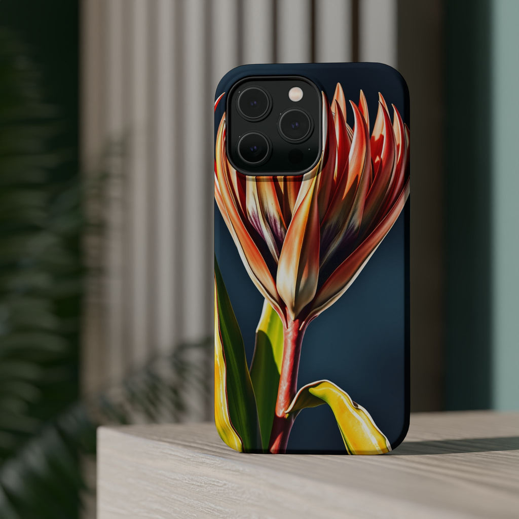 iPhone Protea Bold Vibrant Watercolor Slim Snap Case Ga · iPhone Case