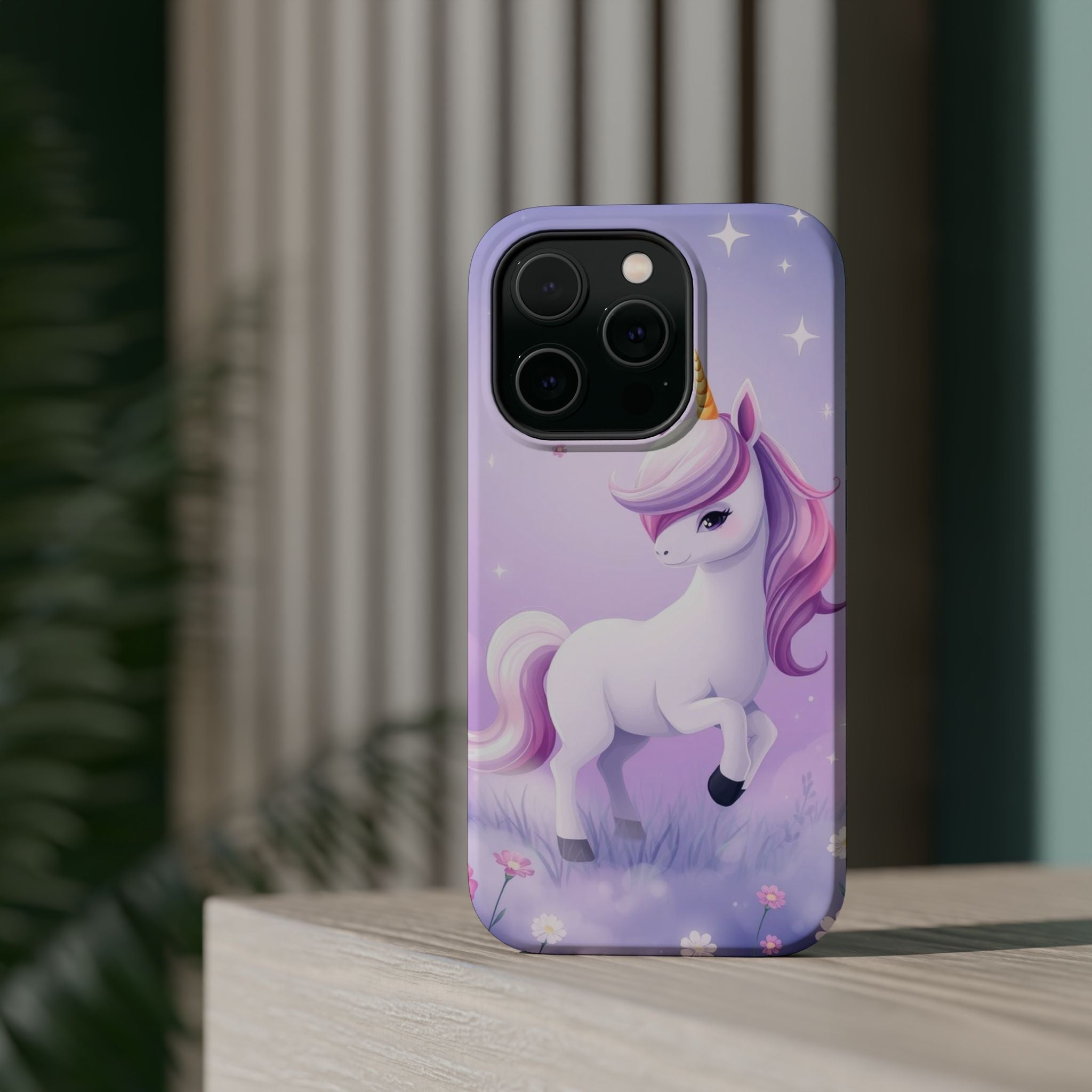 iPhone Lilac Mist Unicorn Kids Fun iPhone Phone Case Gift Artistic · iPhone Case