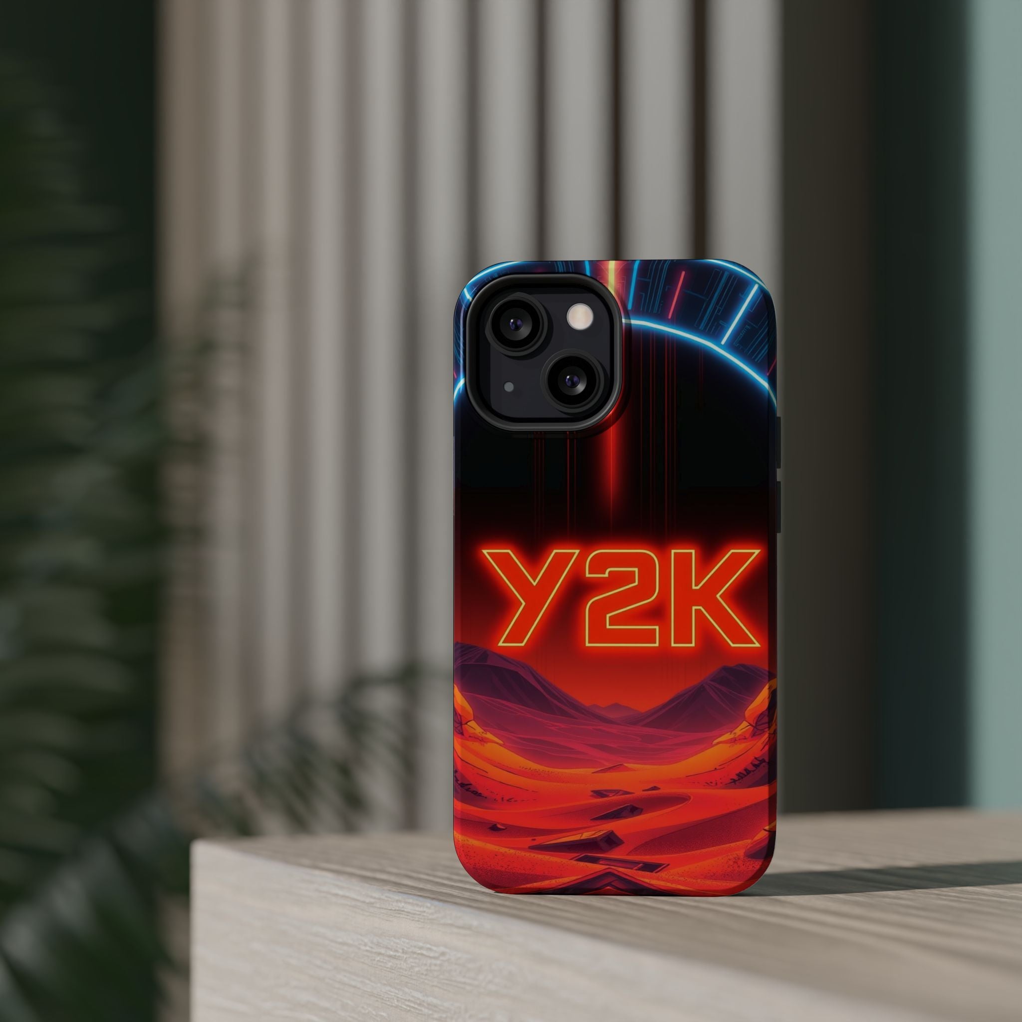 iPhone Y2K Holographic Enchanted Art Slim Everyday Designer Case · iPhone Case