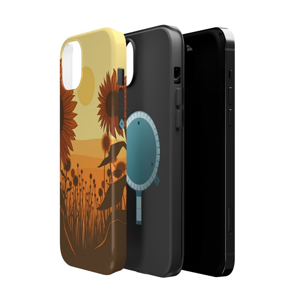 iPhone Serene Sunflower Prairie Design Slim Everyday Designer Case · iPhone Case