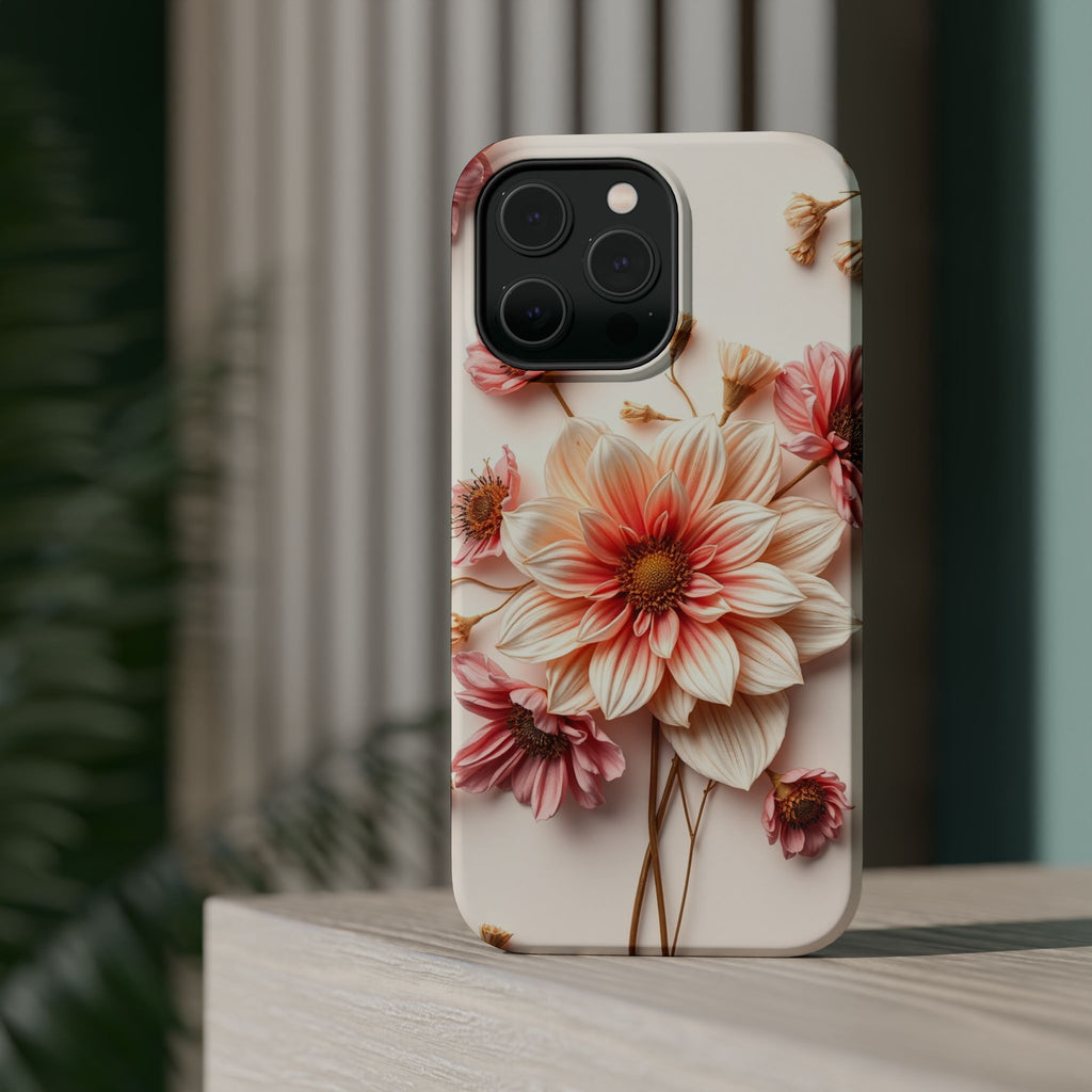 iPhone Dried Flower Flat Lay Enchanted Art Slim iPhone Everyday · iPhone Case
