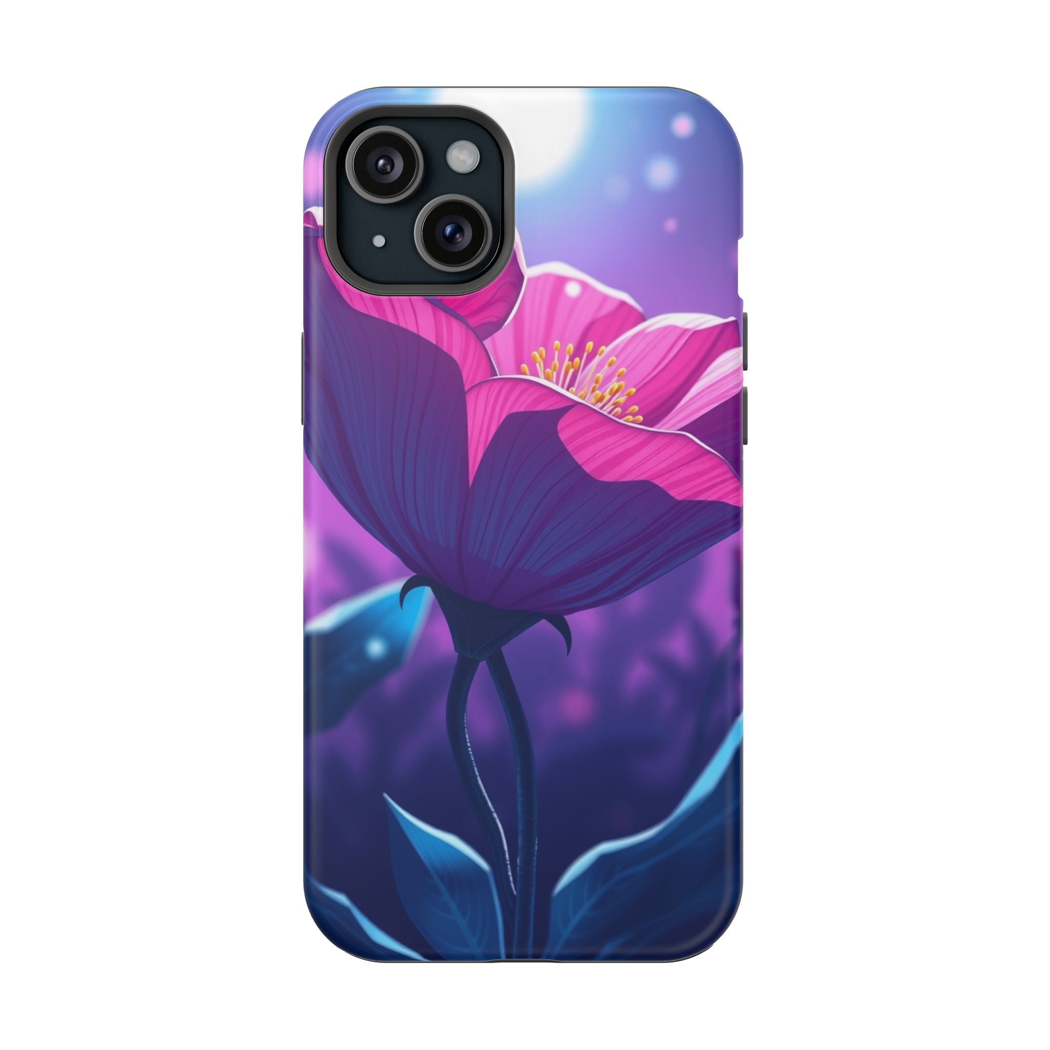 iPhone Night Bloomer Pastel Kawaii Bold Modern Everyday Snap Case · iPhone Case