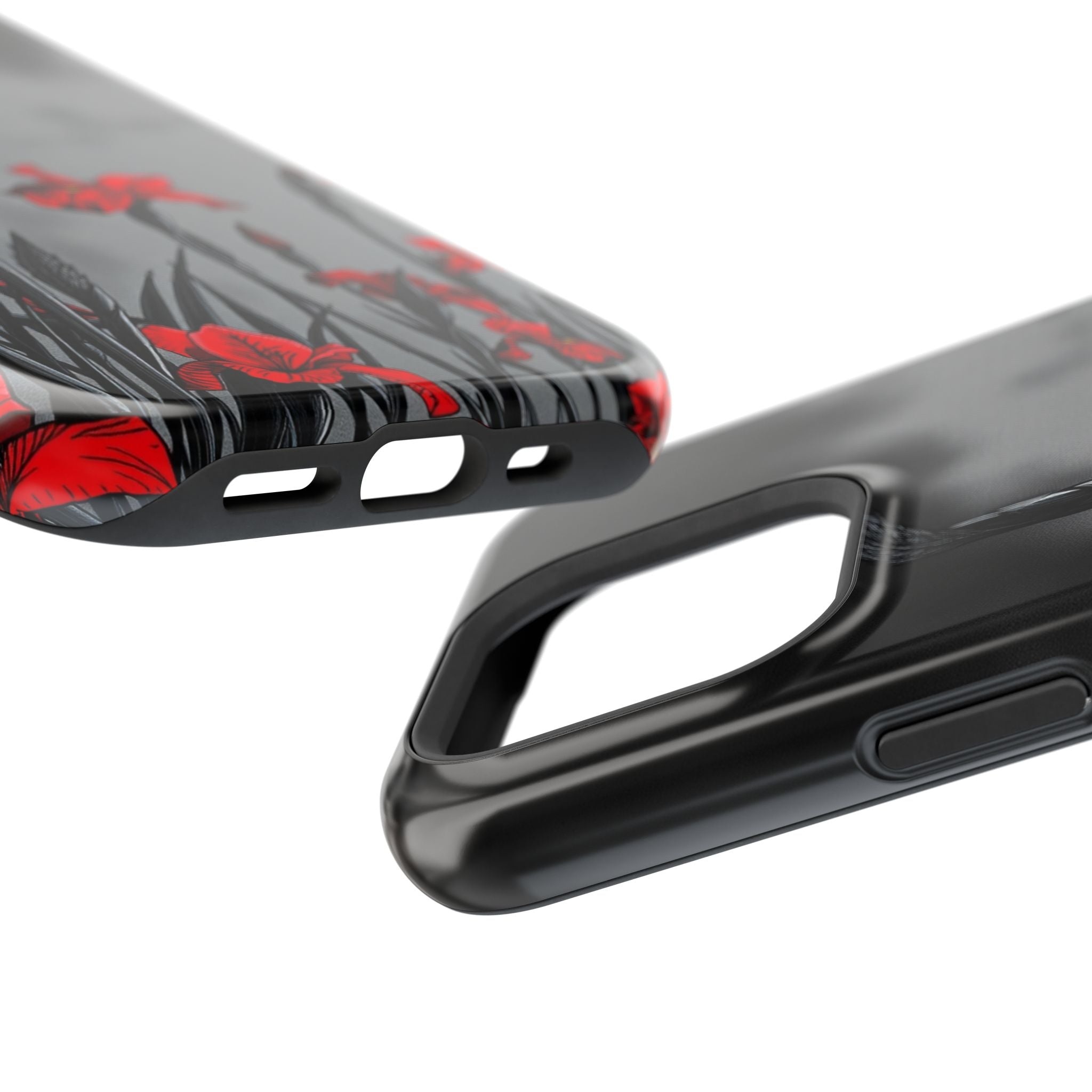 iPhone Iris Garden Cinematic Art Soft Finish Everyday Cas Slim Snap Case · iPhon