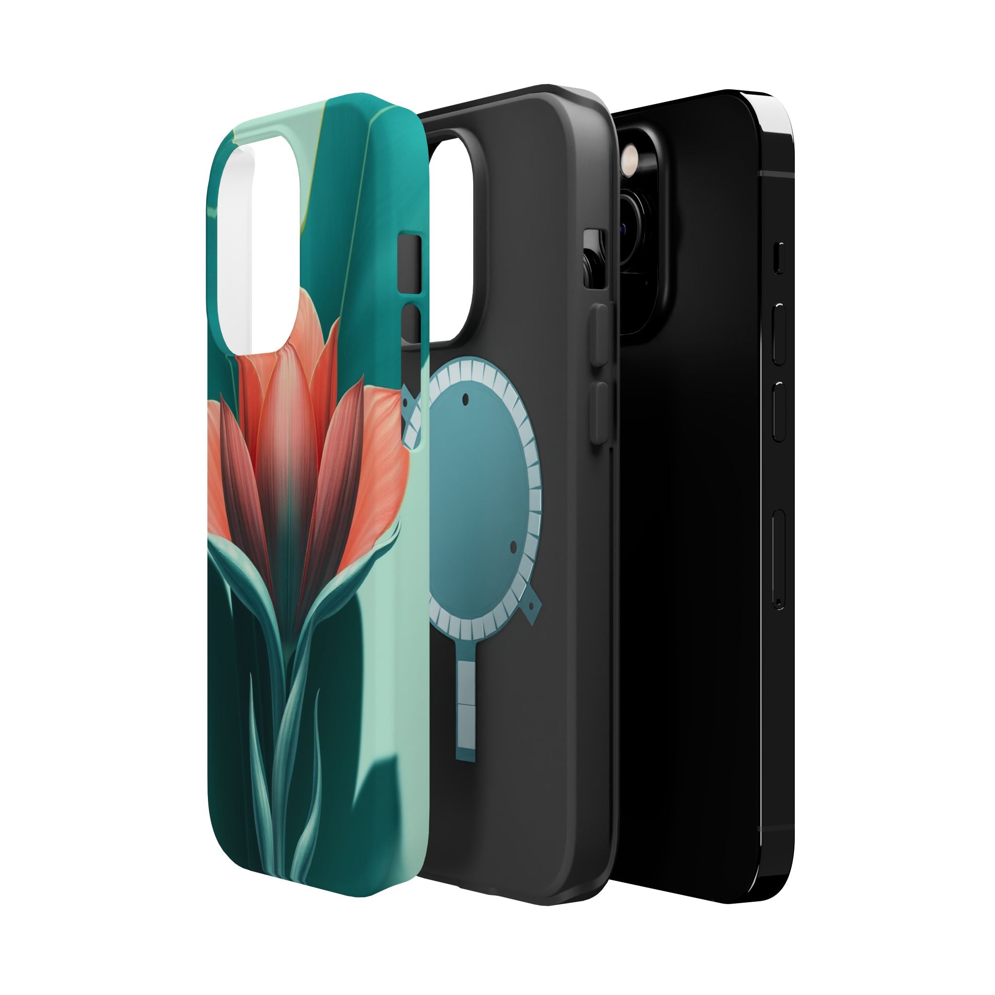 iPhone Dreamy Botanical Illustration Design Soft iPhone 14 Finish · iPhone Case