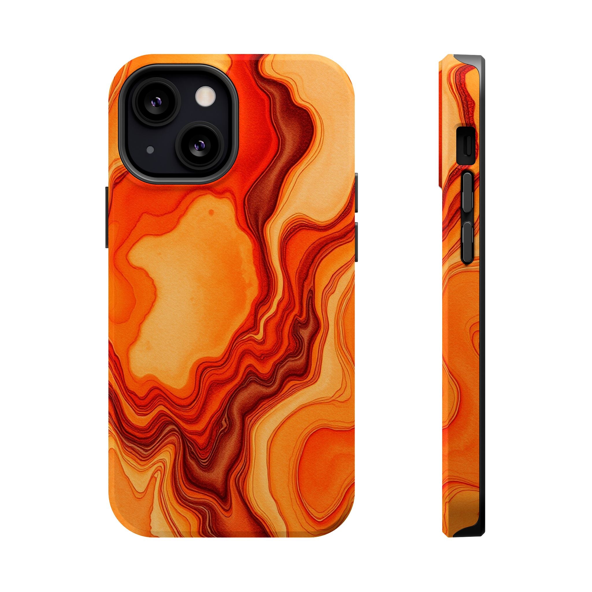 iPhone Fluid Art Vibrant Watercolor Slim Everyday Designer Case · iPhone Case