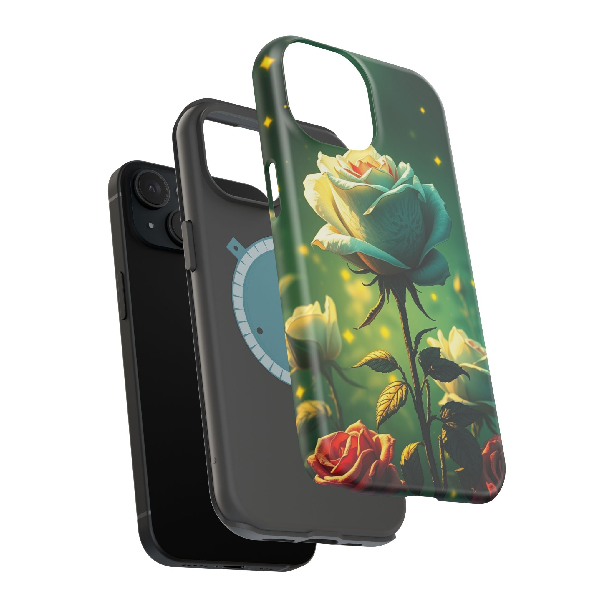 iPhone Earthy Rose Garden Design Bold Modern Everyday Snap Case · iPhone Case