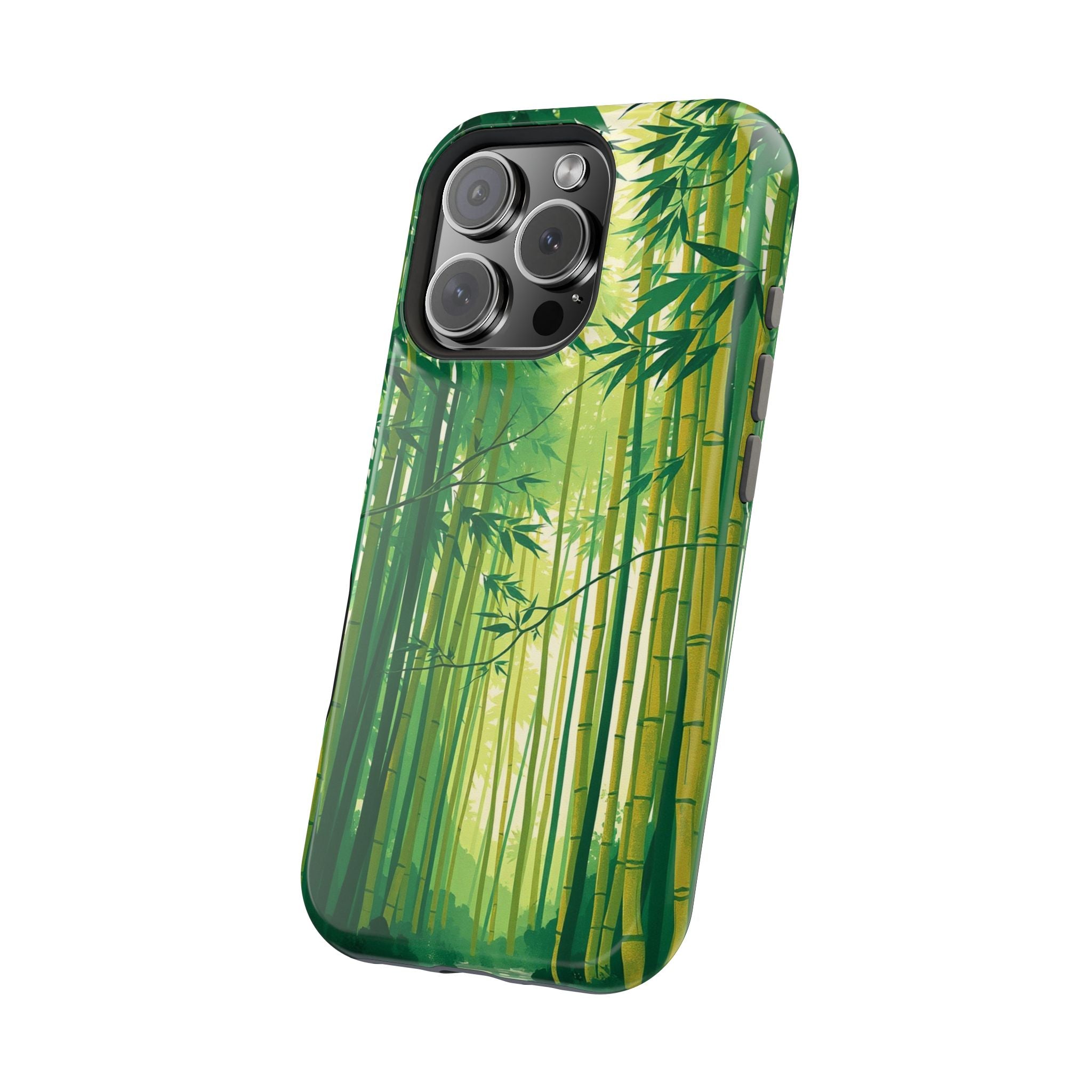 iPhone Bamboo Grove Enchanted Art Bold Modern Everyday Snap Case · iPhone Case