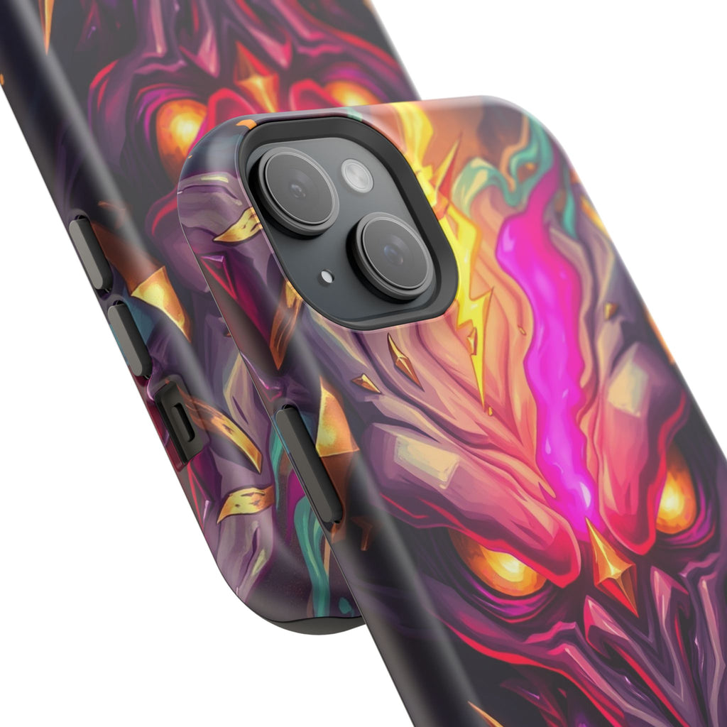 iPhone Chaos Goblin Energy Gold Foil Luxury Slim Everyday Designer Case · iPhone