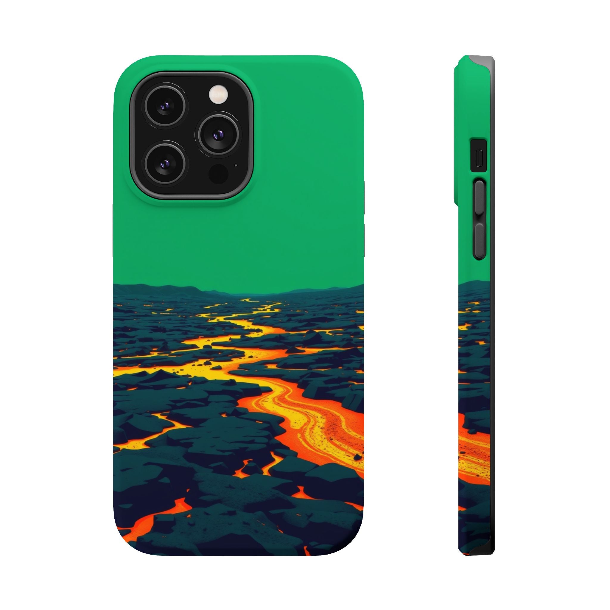 iPhone Lava Field Dreamy Design Slim Everyday Designer Case · iPhone Case