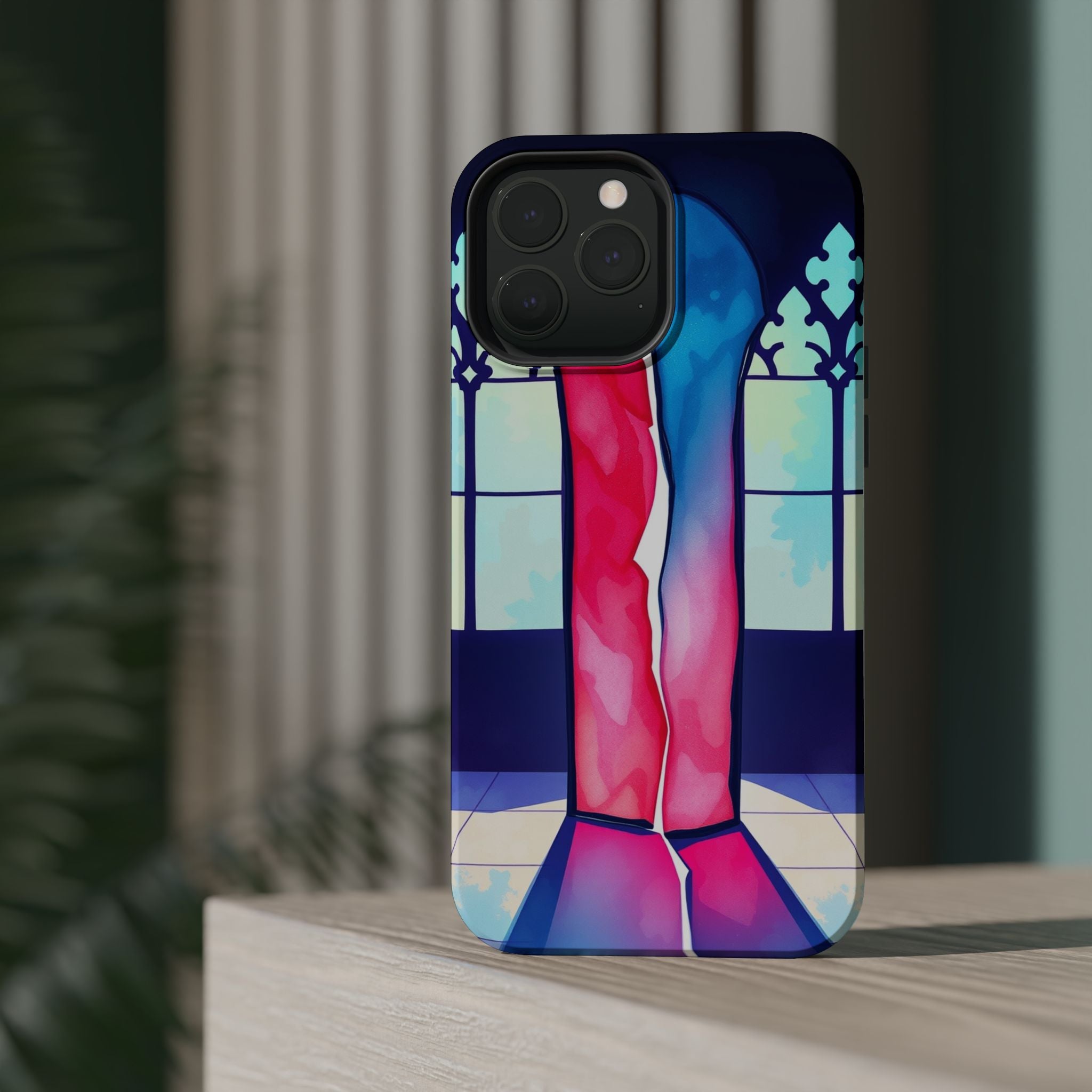 iPhone Stained Glass Break Electric Art Slim Everyday iPhone Designer · iPhone C