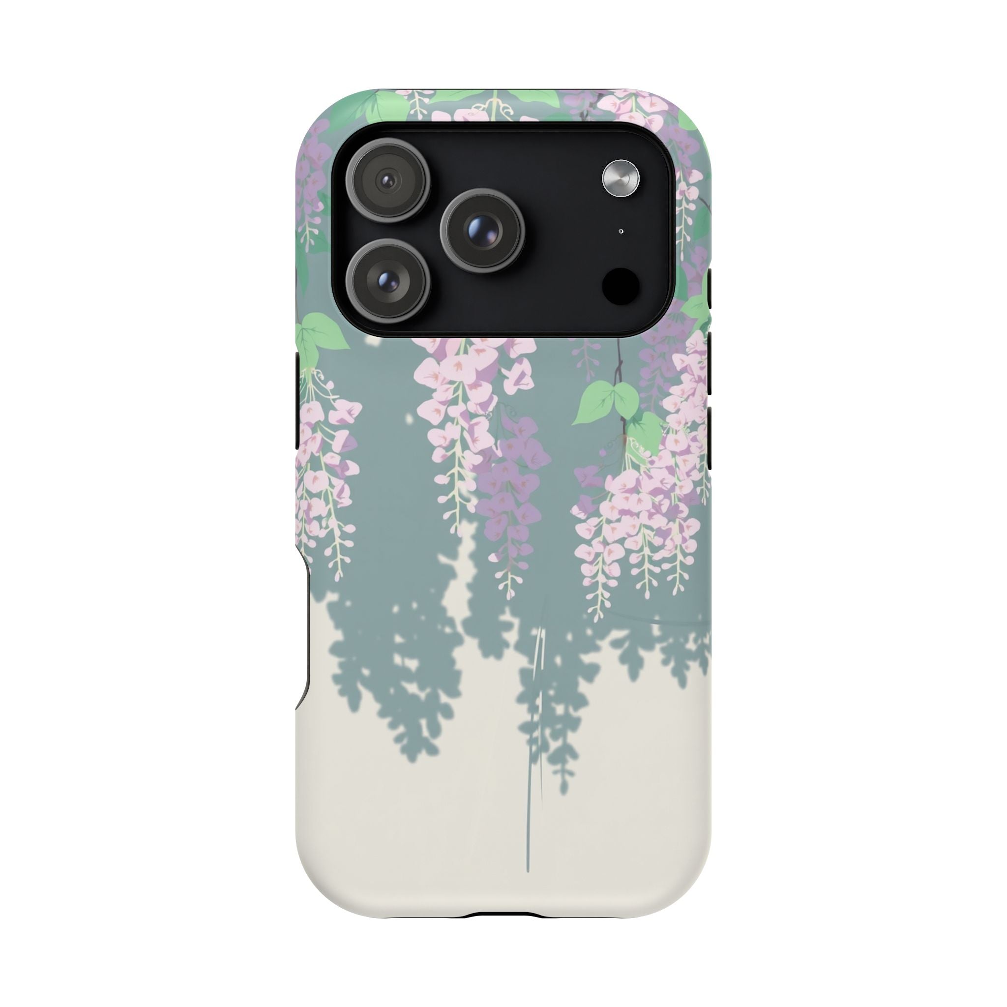 iPhone Dreamy Wisteria Cascade Design Slim Everyday Designer Case · iPhone Case