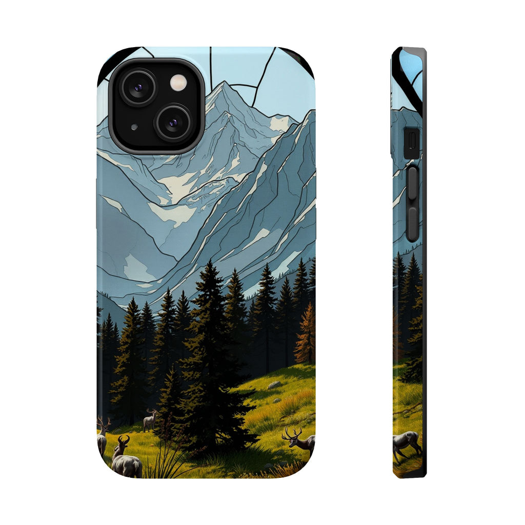 iPhone Alpine Meadow Bold Art 11 Bold Modern Everyday Snap Case · iPhone Case