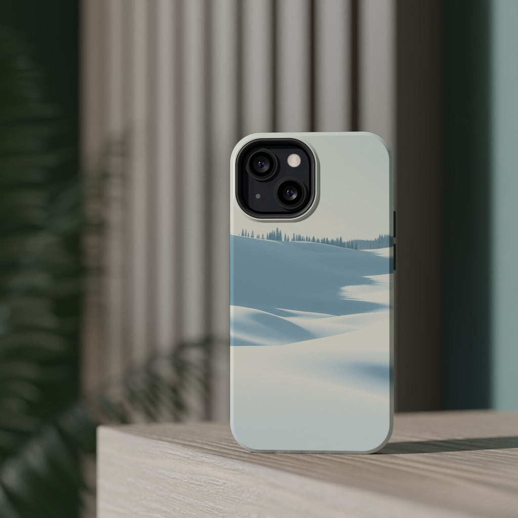iPhone Snow Field Dreamy Design Slim Everyday Designer Case · iPhone Case