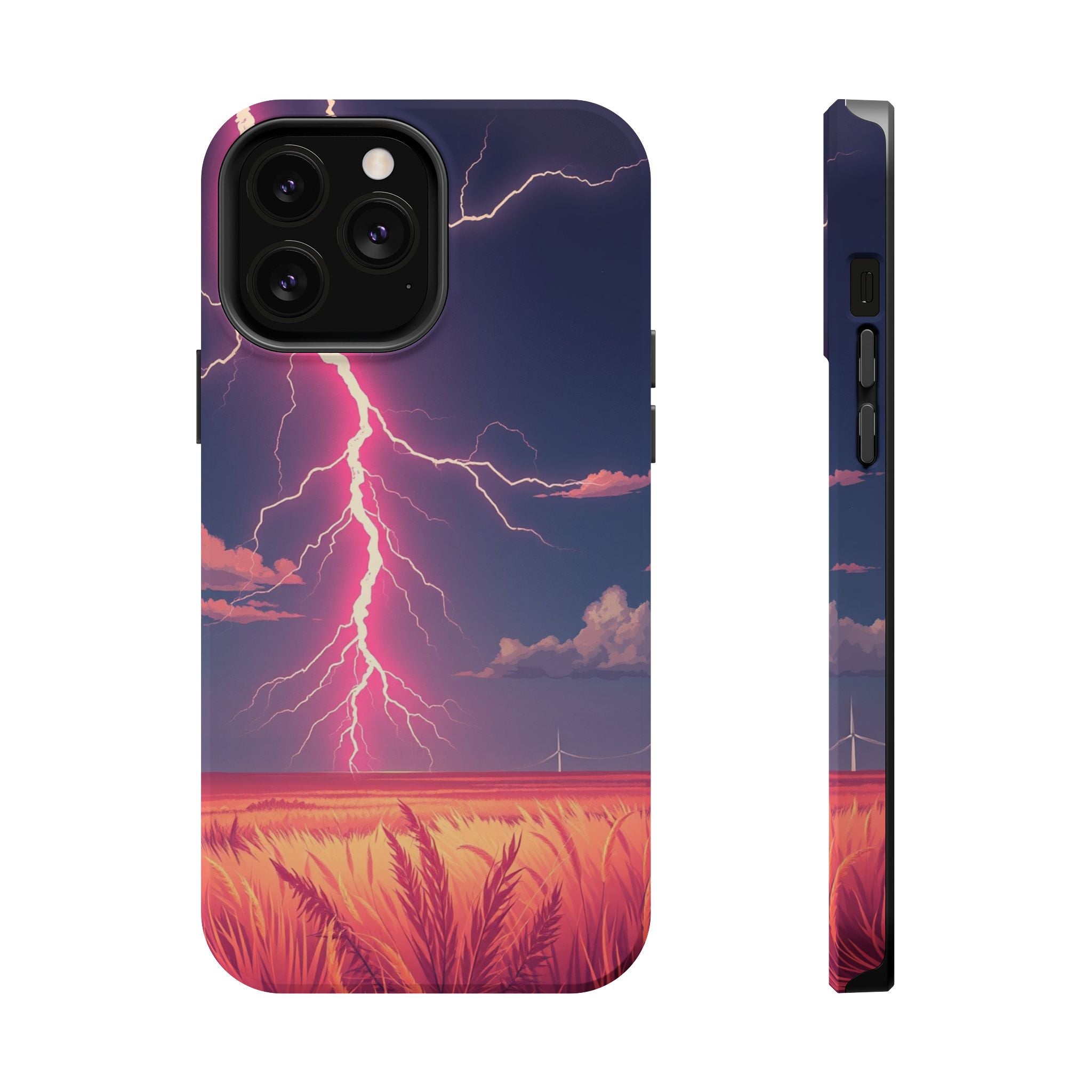 iPhone Rose Pink And Cream Prairie Lightning Slim iPhone Everyday · iPhone Case