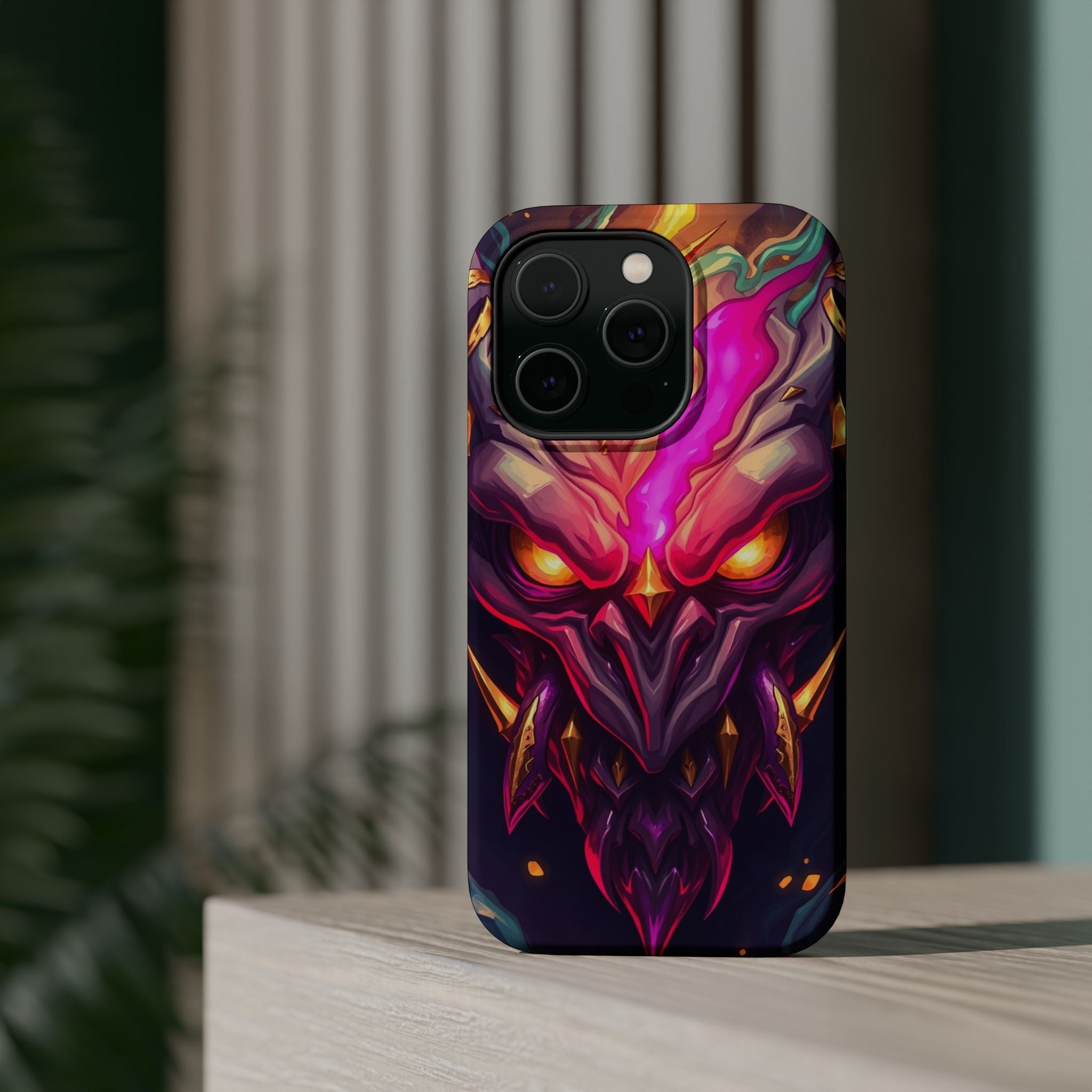iPhone Chaos Goblin Energy Gold Foil Luxury Slim Everyday Designer Case · iPhone
