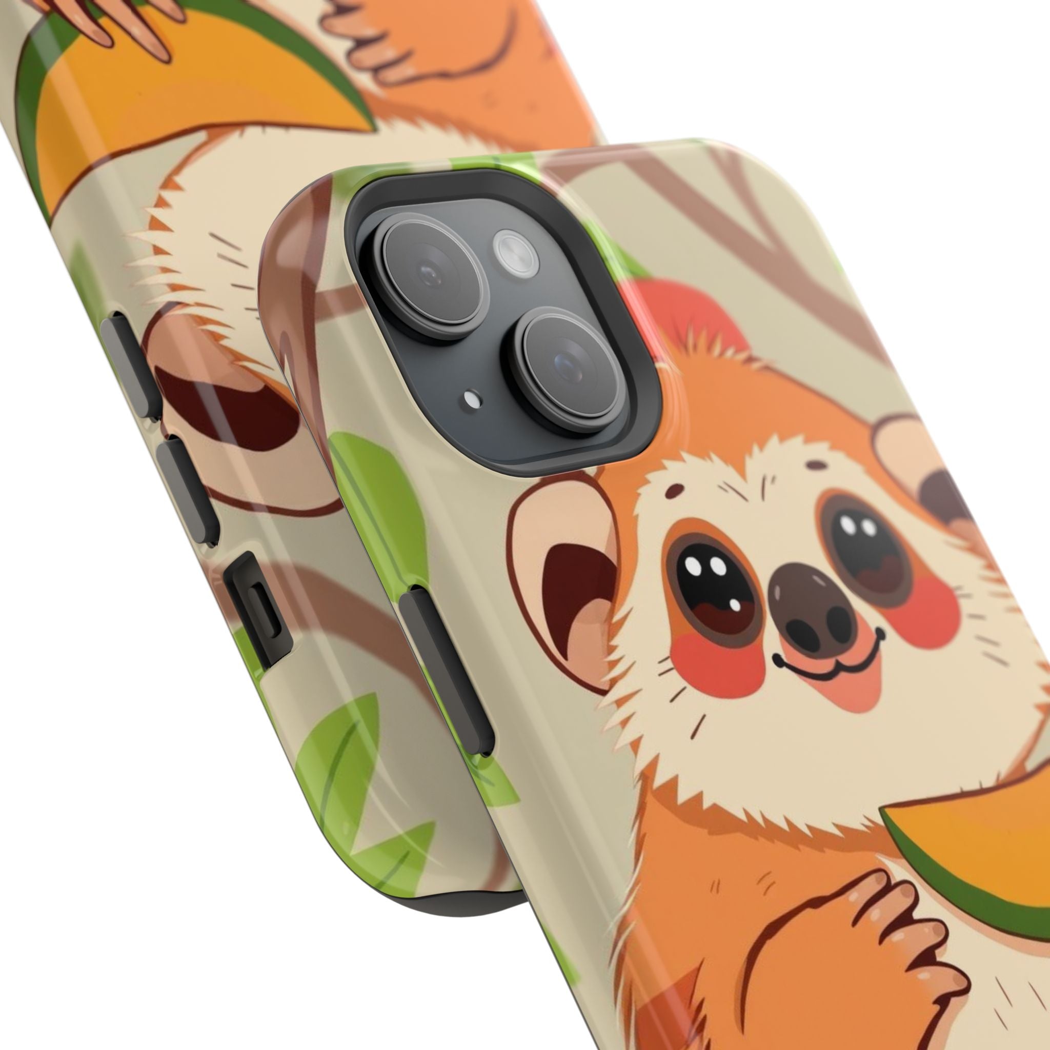 iPhone Slow Loris with Fruit Kids Fun iPhone Phone Case Gift Slim · iPhone Case