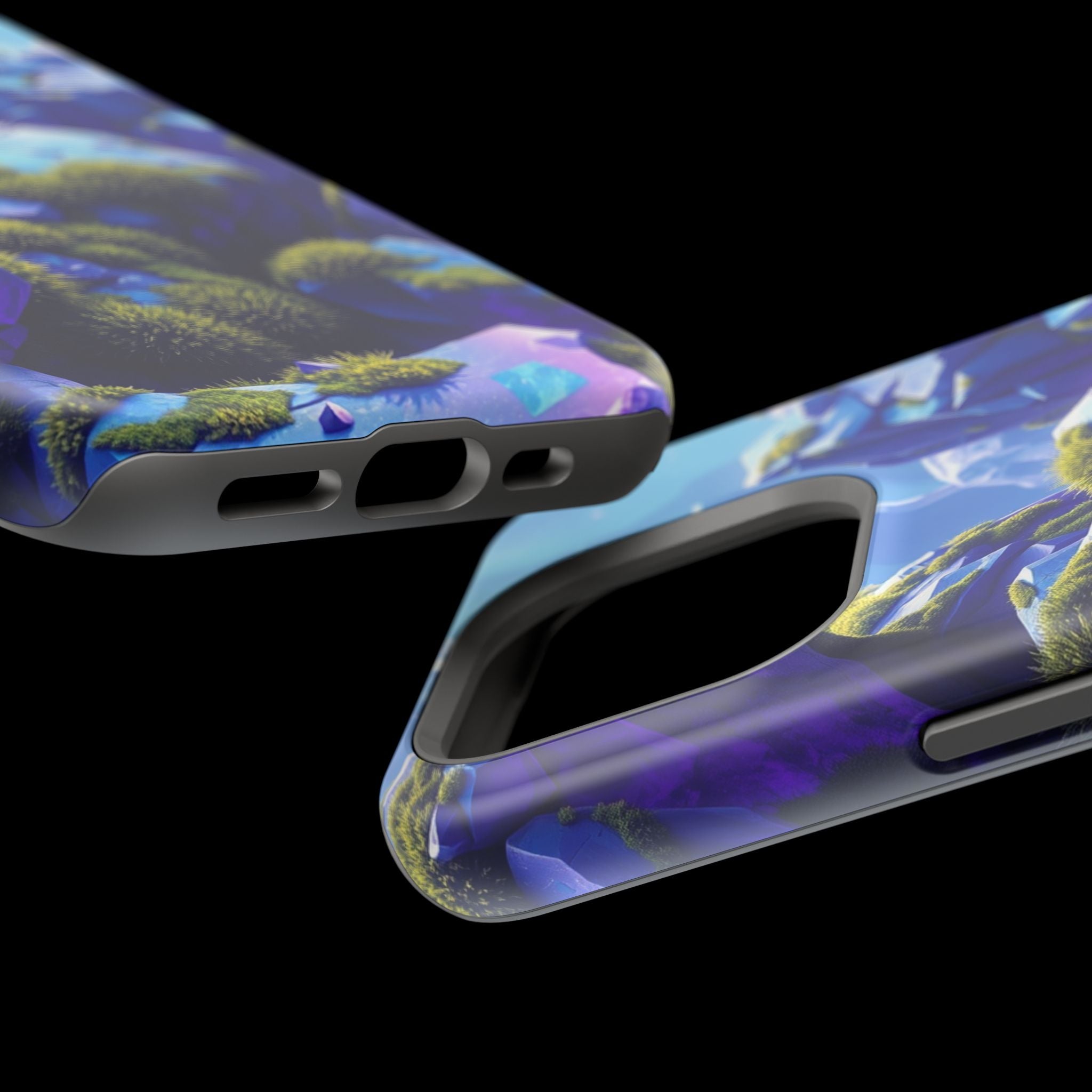 iPhone Moss Covered Rocks Cinematic Art Slim Everyday iPhone Designer · iPhone C