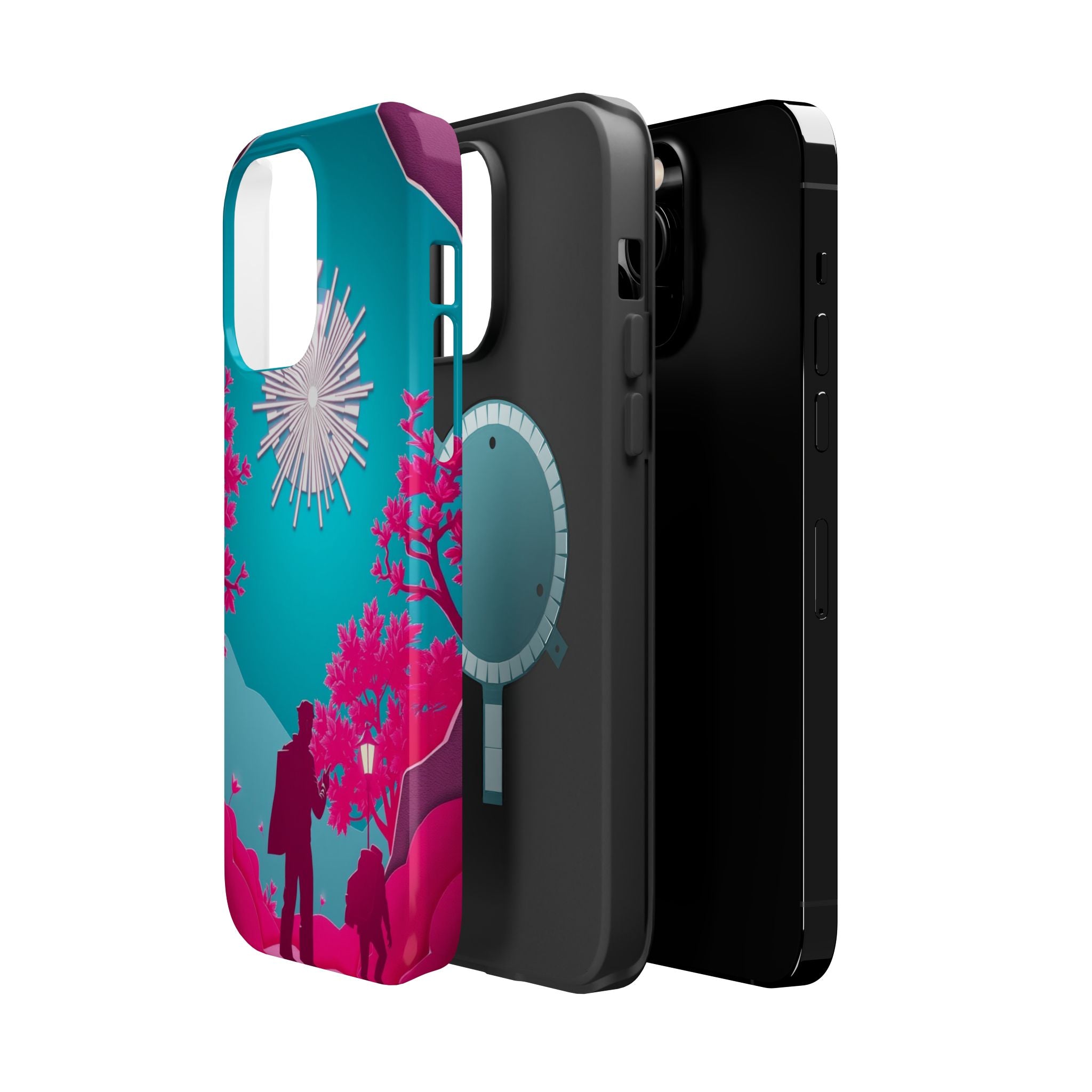 iPhone Bud Burst Paper Cut Art Slim Everyday Designer Case · iPhone Case