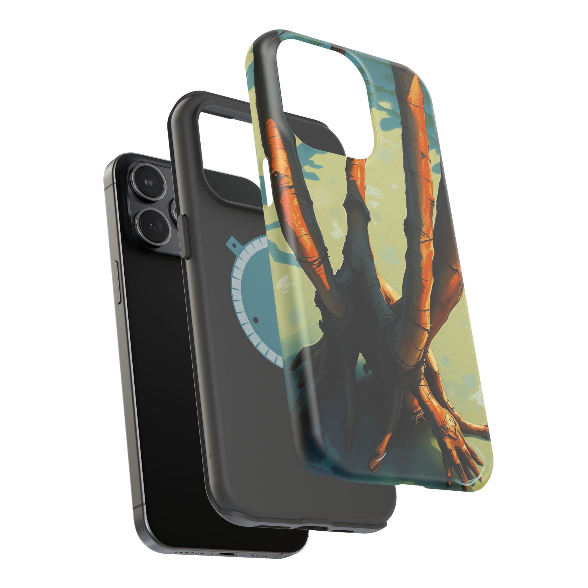iPhone Mangrove Roots Mystic Art Bold Modern Everyday Snap Case · iPhone Case
