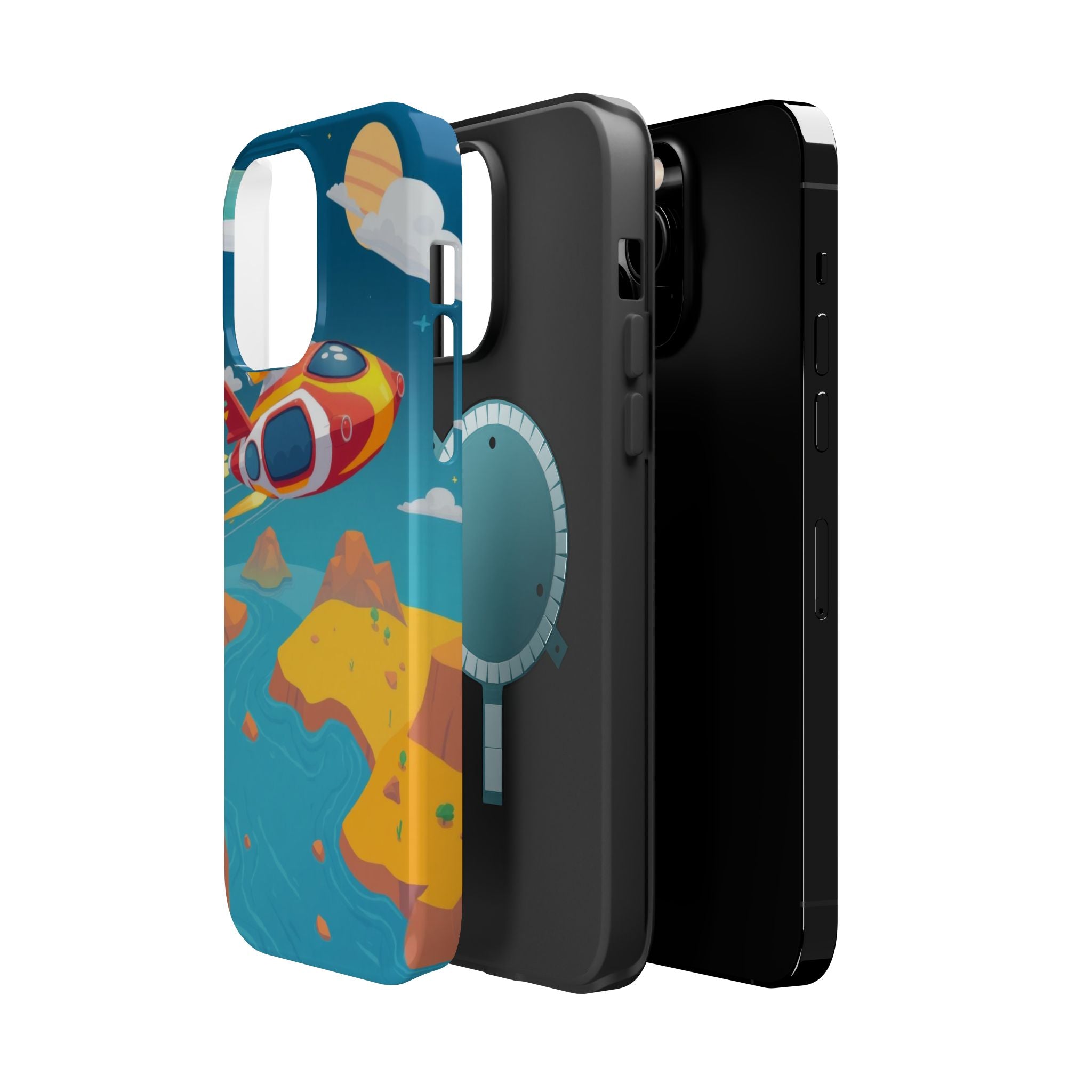 iPhone Hovercraft Glide Kids Fun Clean iPhone Phone Case Gift Minimal · iPhone C