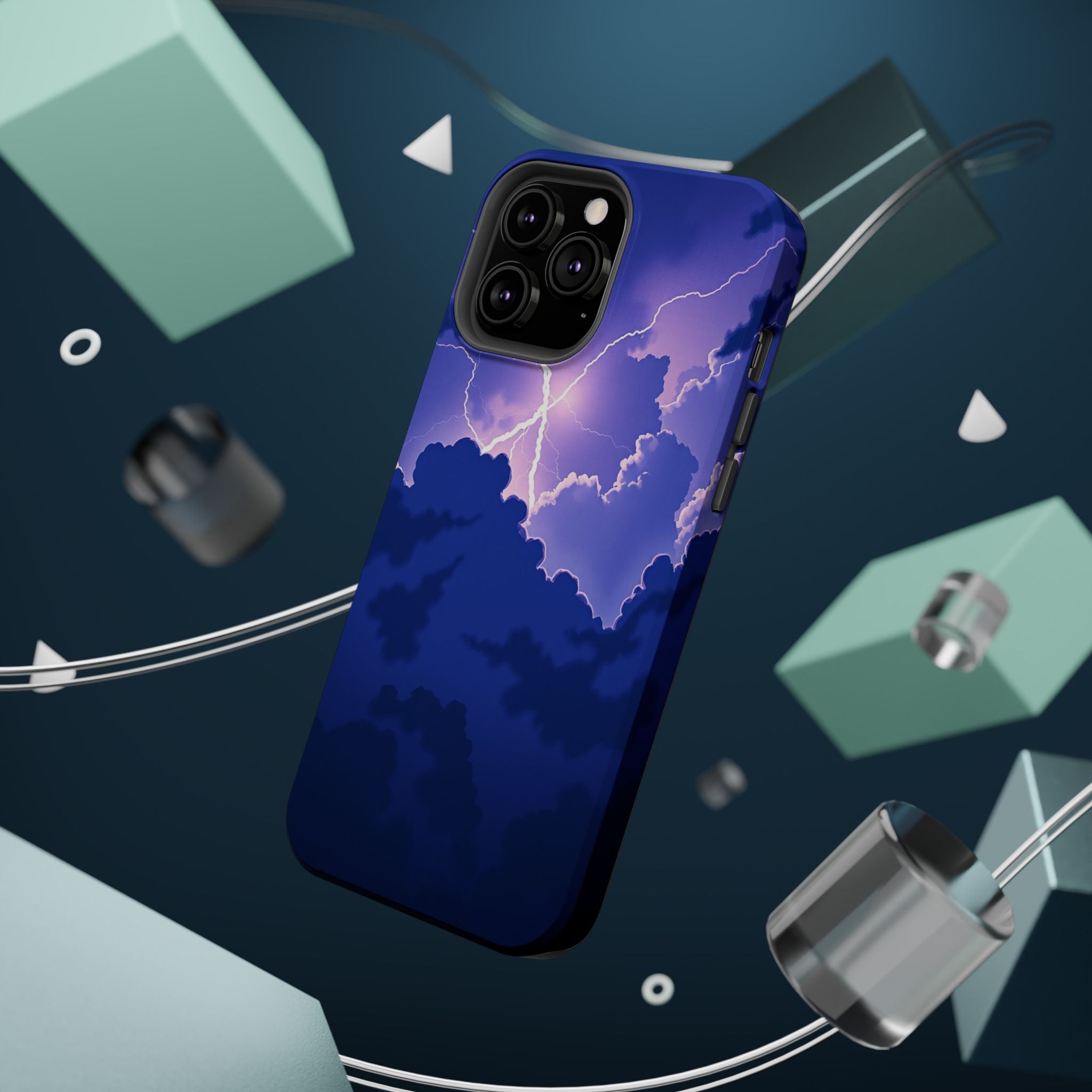 iPhone Indigo And Violet Thunderstorm Sky Slim iPhone Everyday Designer · iPhone