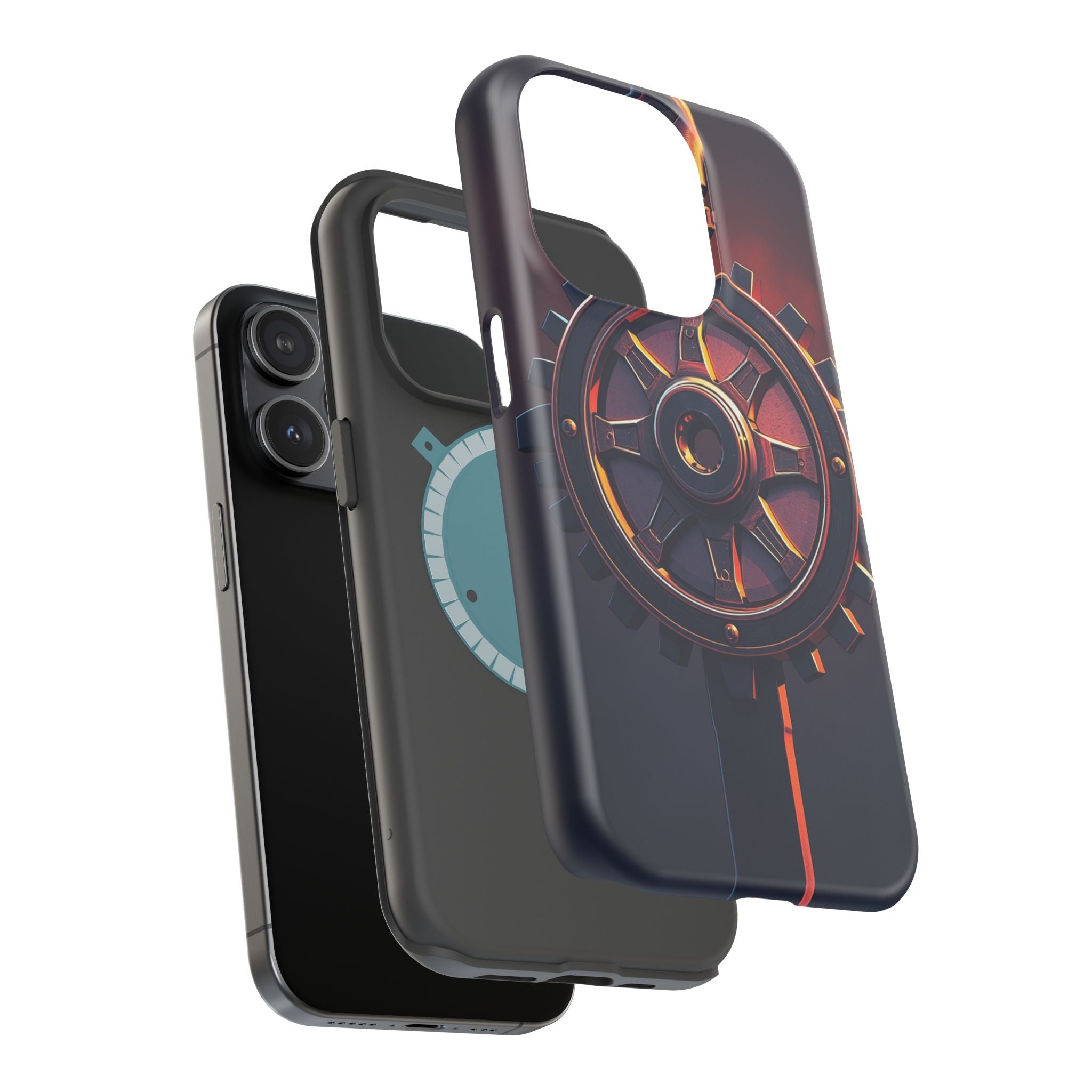 iPhone Rotary Electric Art Phone Bold Modern Everyday Snap Case · iPhone Case