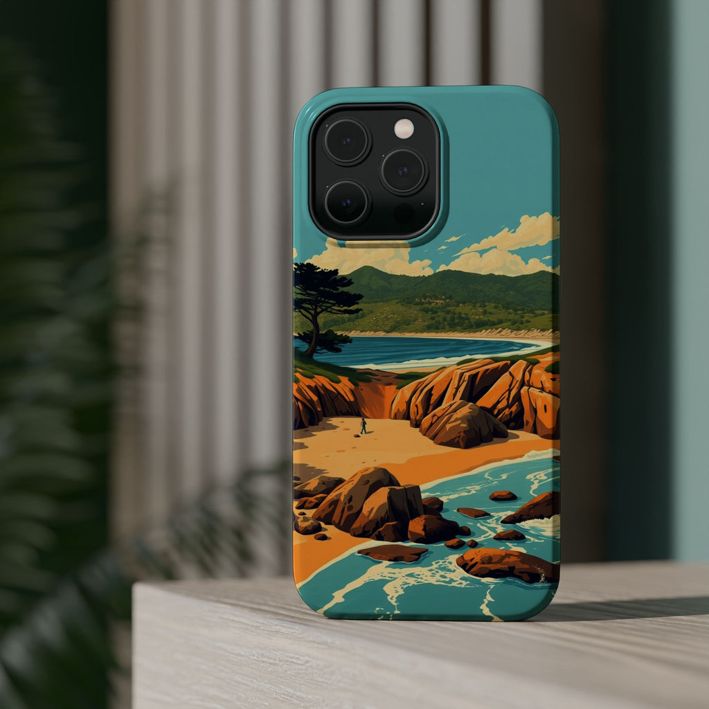 iPhone Pebble Beach Vintage Retro Poster Slim Everyday iPhone Designer · iPhone