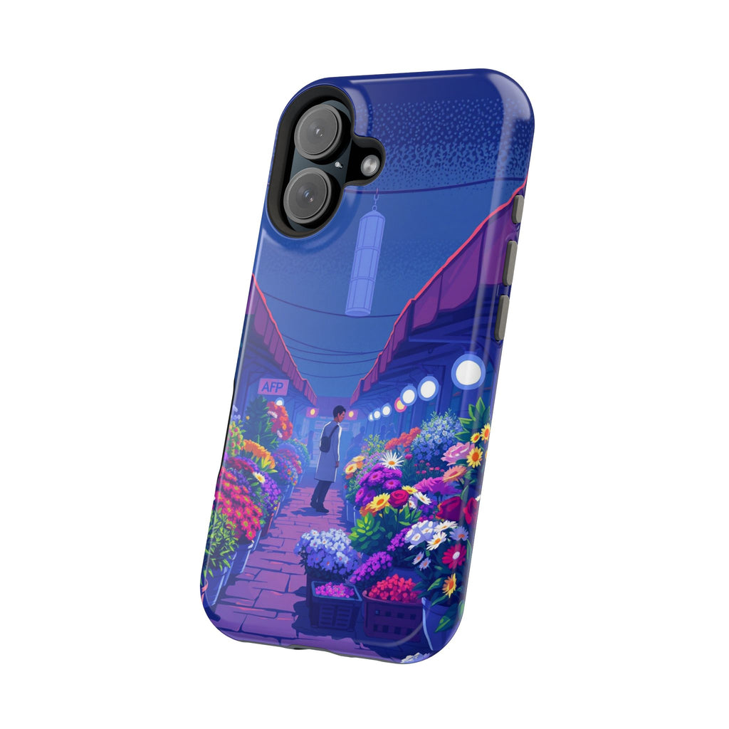 iPhone Flower Market Electric Art Bold Modern Everyday Snap Case · iPhone Case