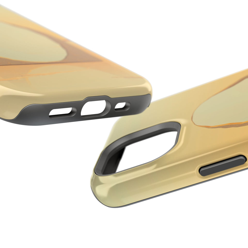 iPhone Mustard And Rust Salt Flat Mirror Slim Everyday iPhone Designer · iPhone
