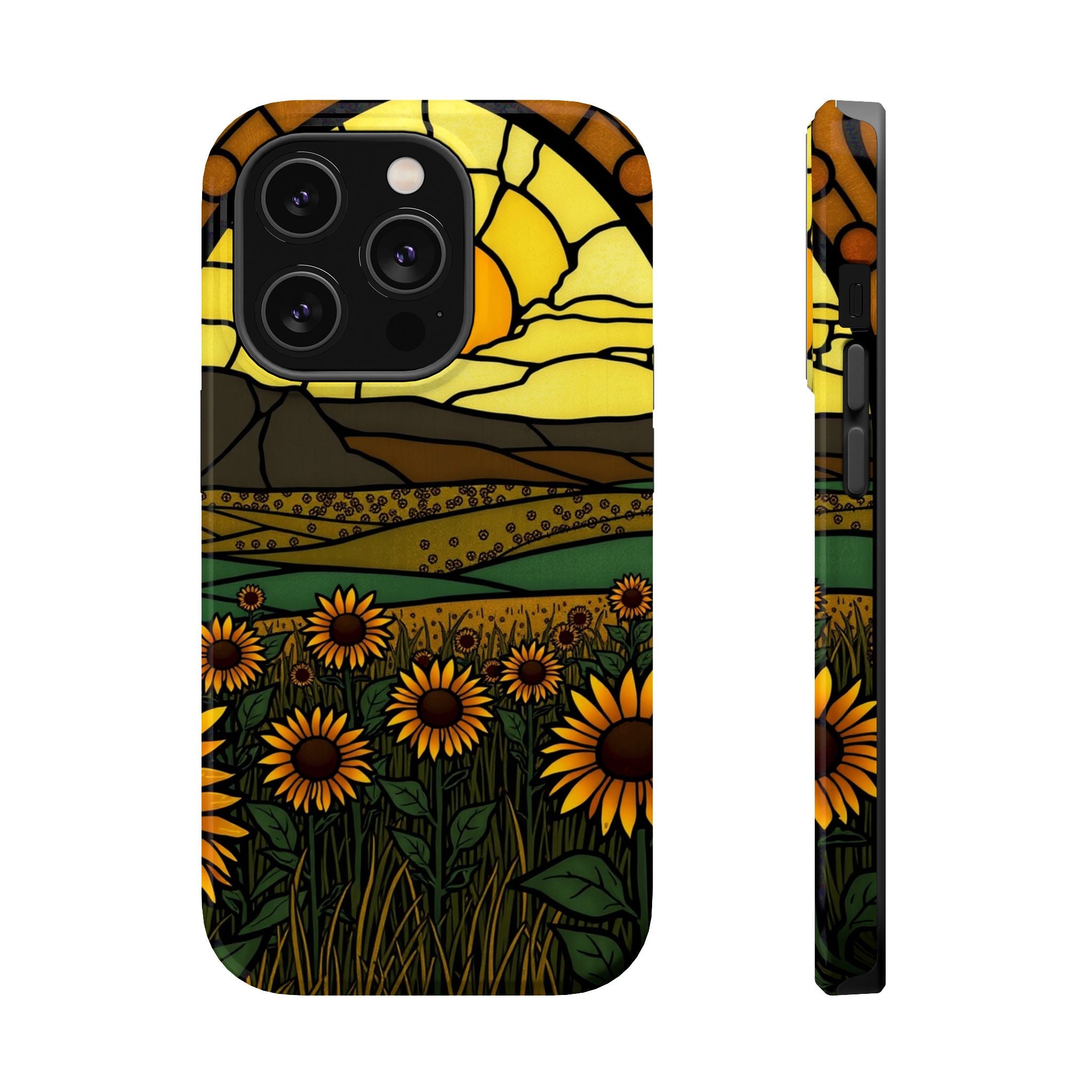 iPhone Sunflower Prairie Enchanted Art Slim Everyday Designer Case · iPhone Case