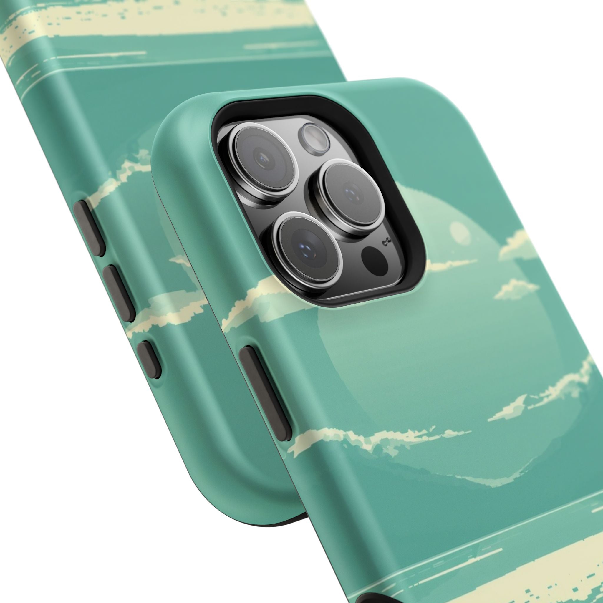 iPhone Earthy Salt Flat Mirror Design Slim Everyday iPhone 13 Designer · iPhone