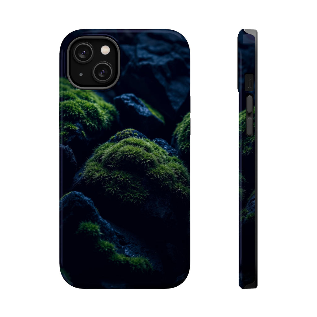 iPhone Dreamy Moss Covered Rocks Design Slim Everyday iPhone 18 · iPhone Case
