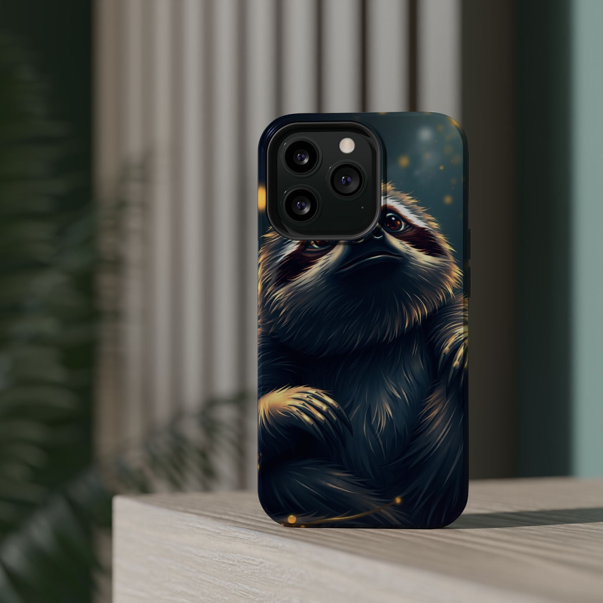 iPhone Vibrant Cozy Sloth Mode Design Slim Everyday Designer Case · iPhone Case