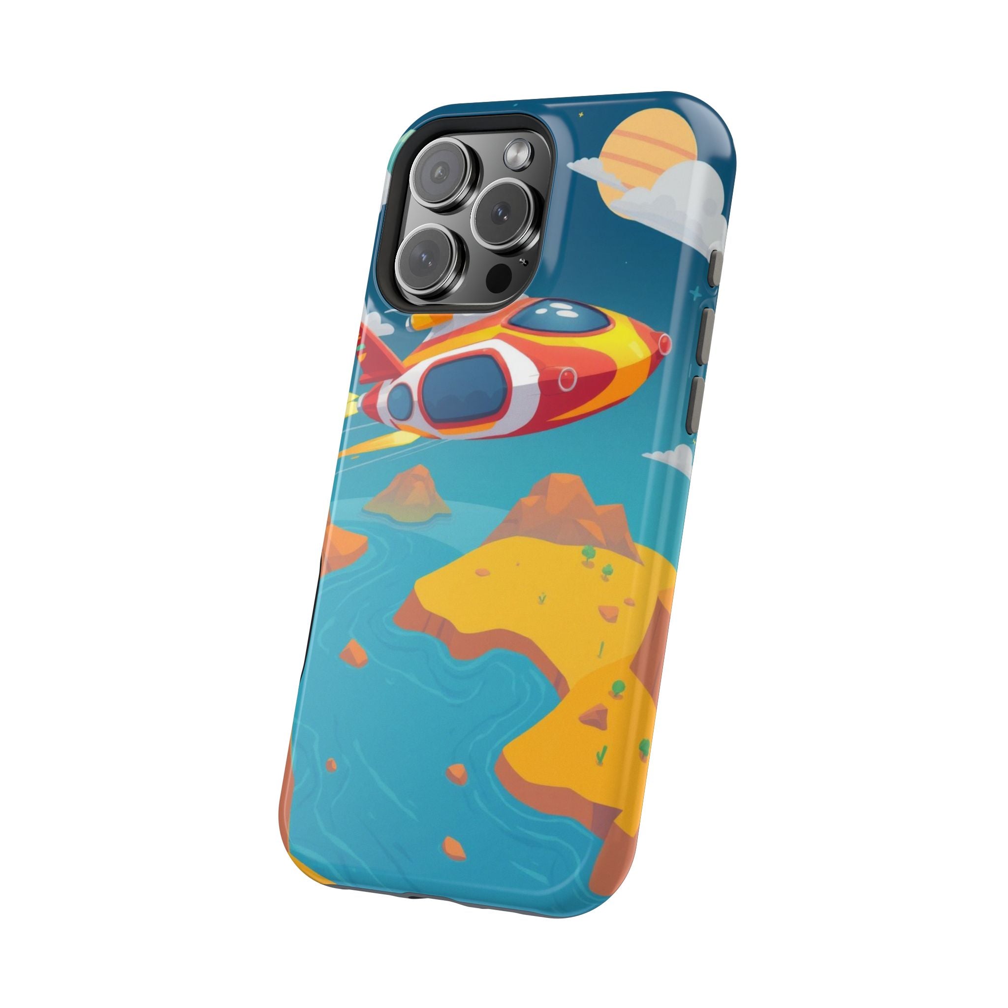 iPhone Hovercraft Glide Kids Fun Clean iPhone Phone Case Gift Minimal · iPhone C